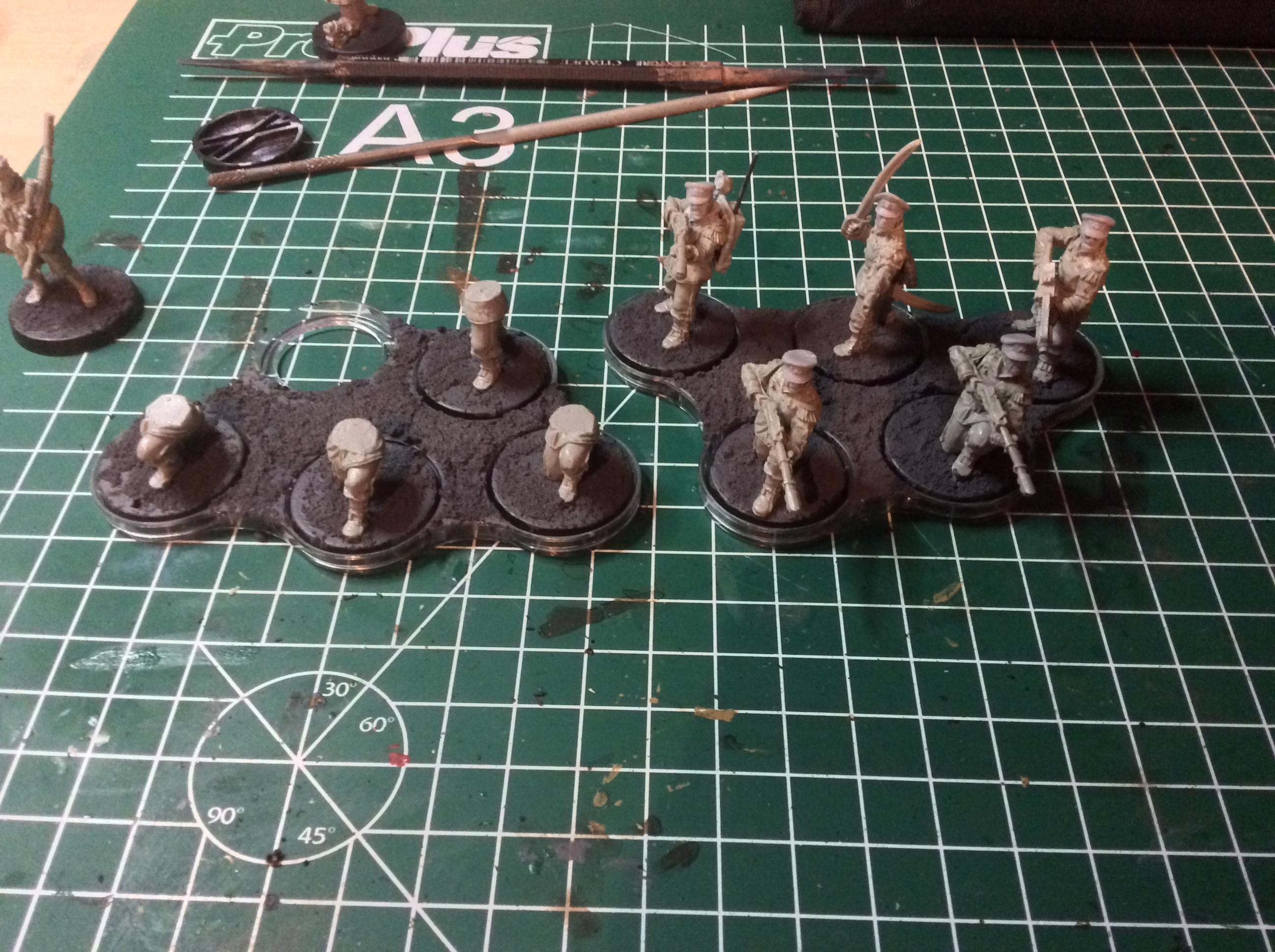 Astra Militarum, Imperial Guard, Infantry Squad, Warhammer 40,000