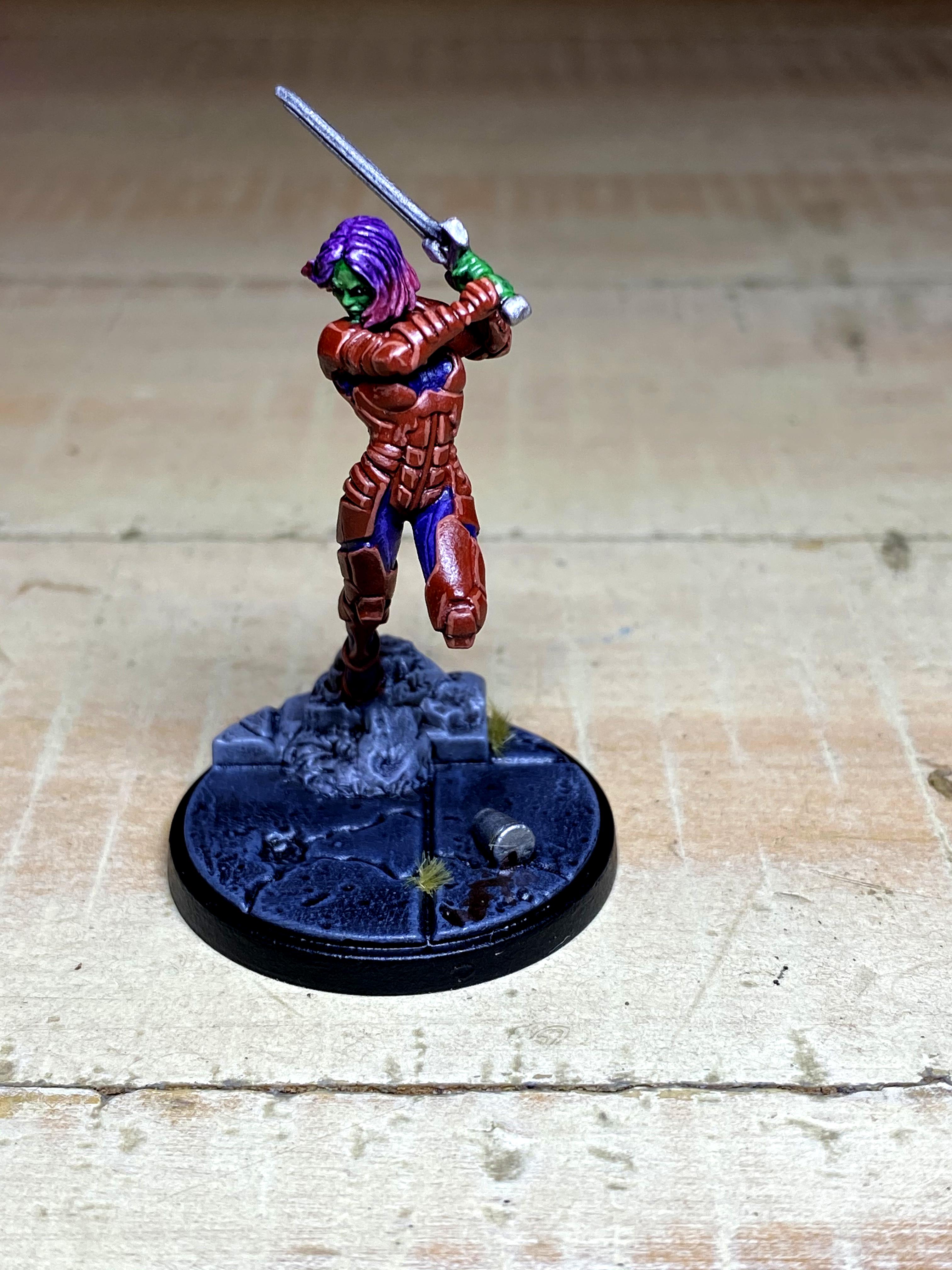 Atomic Mass Games, Gamora, Guardians Of The Galaxy, Marvel Crisis Protocol