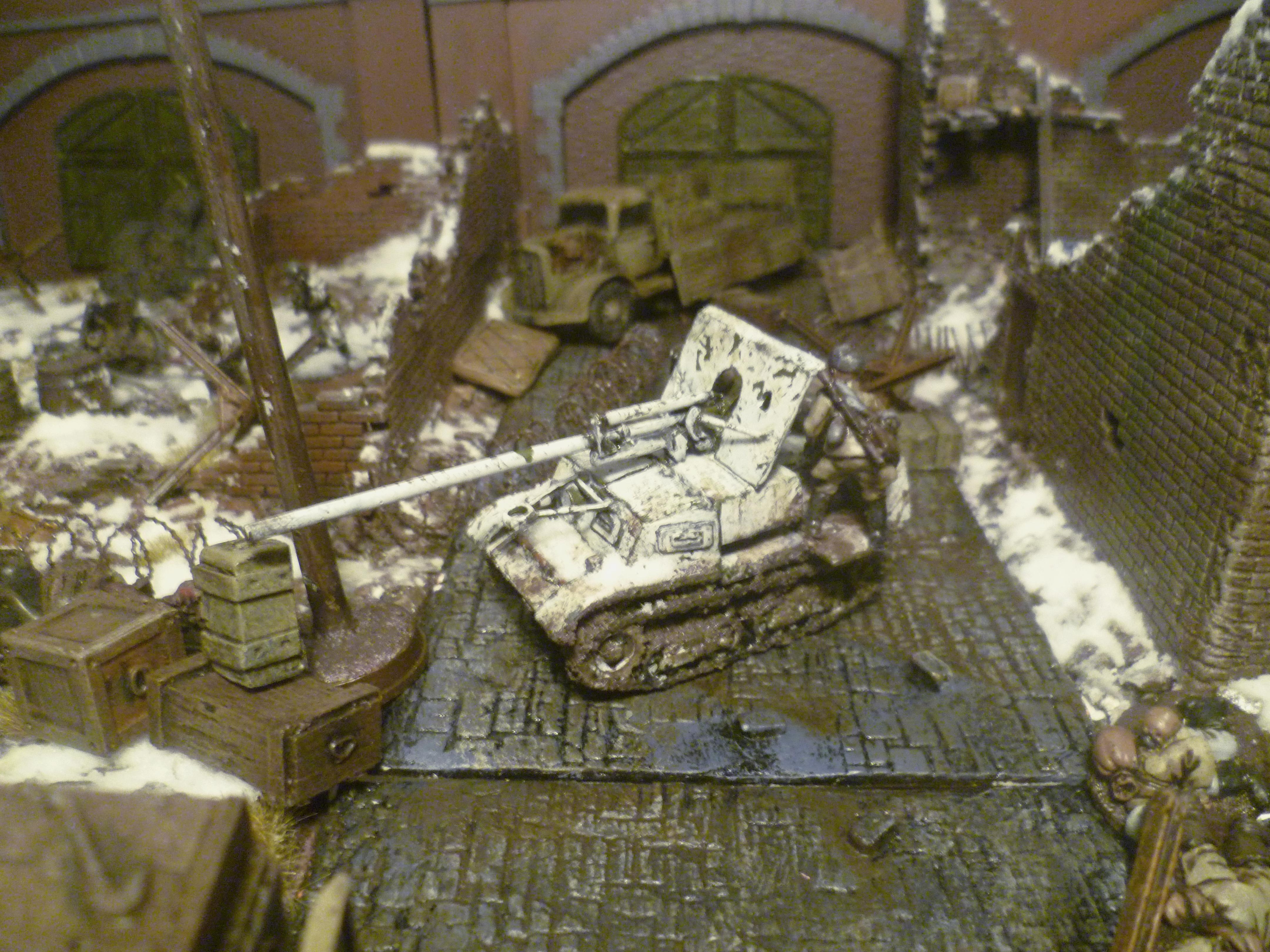 Anti-tank, Artillery, Self Propelled Gun, Soviet, Tractor, Winter