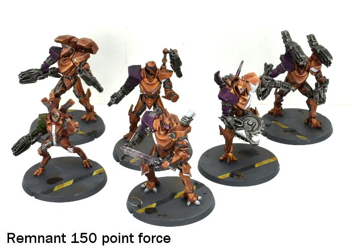 150 Point Remnant force