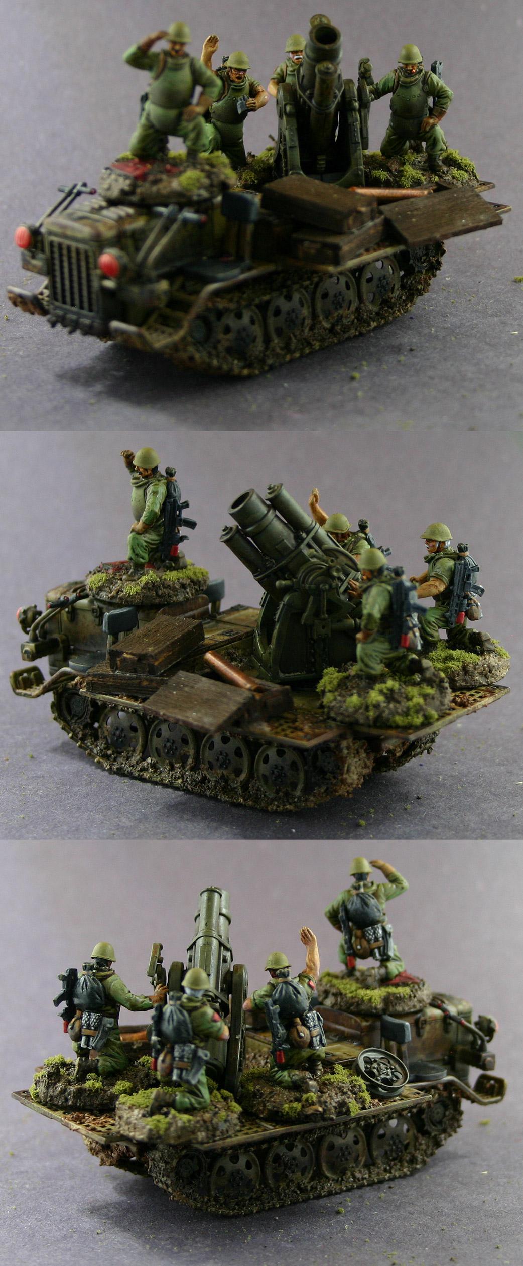 Artillery, Dust, Tank, Weird War 2
