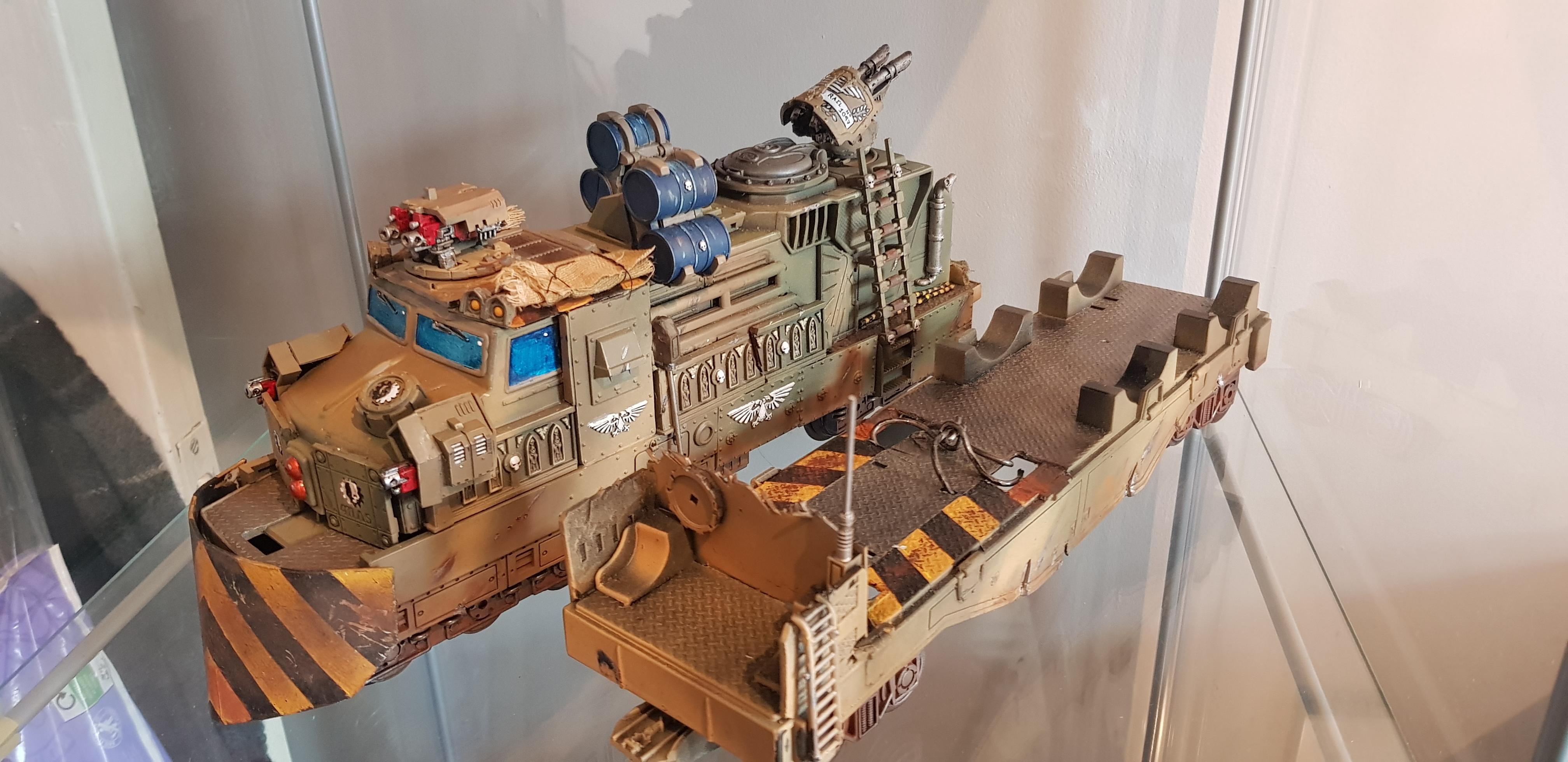 Imperial, Scratch Build, Train, Warhammer 40,000