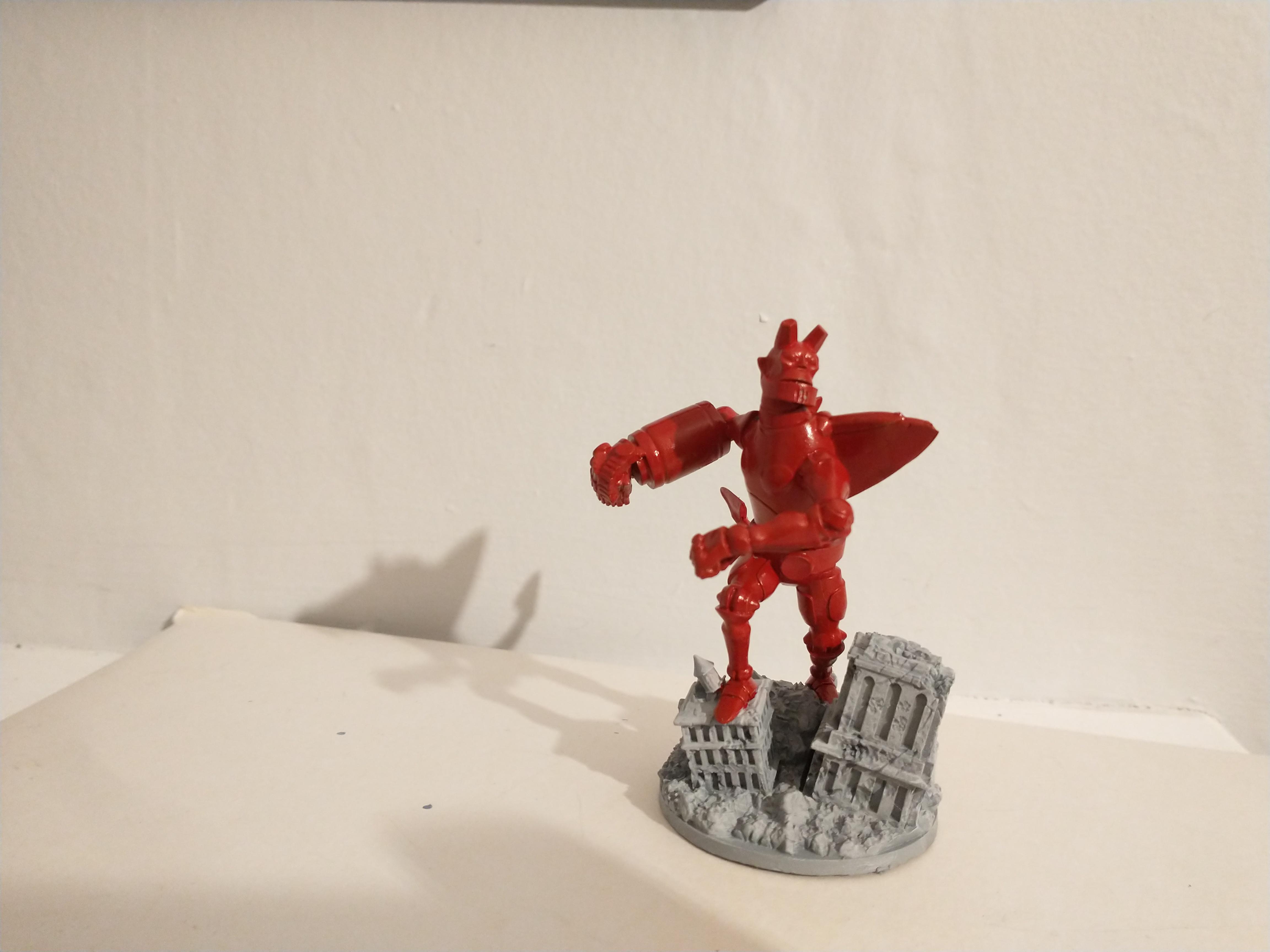 Giant Robot Hellboy