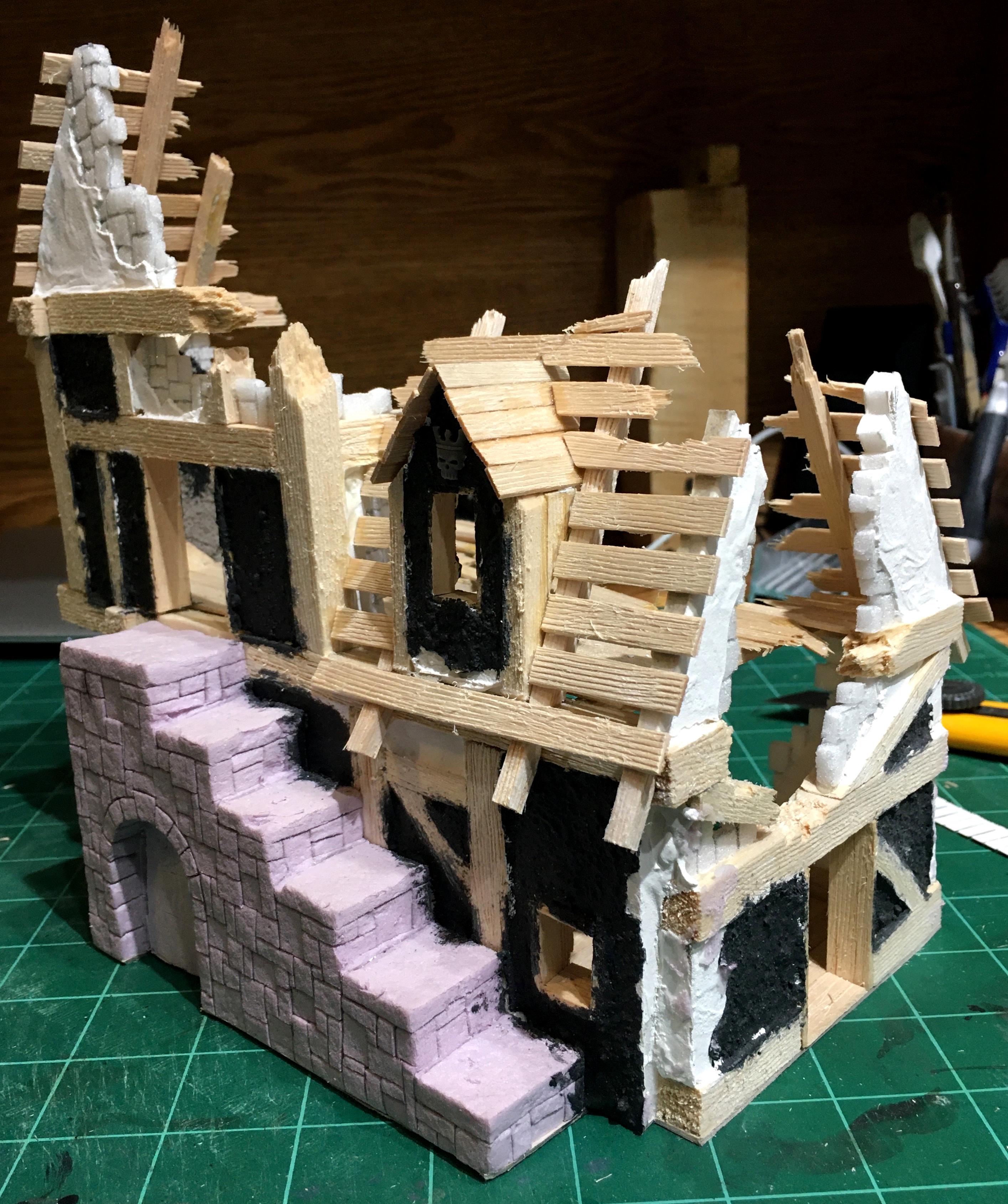 Empire, Mordheim, Scratch Build, Terrain, Warhammer Fantasy