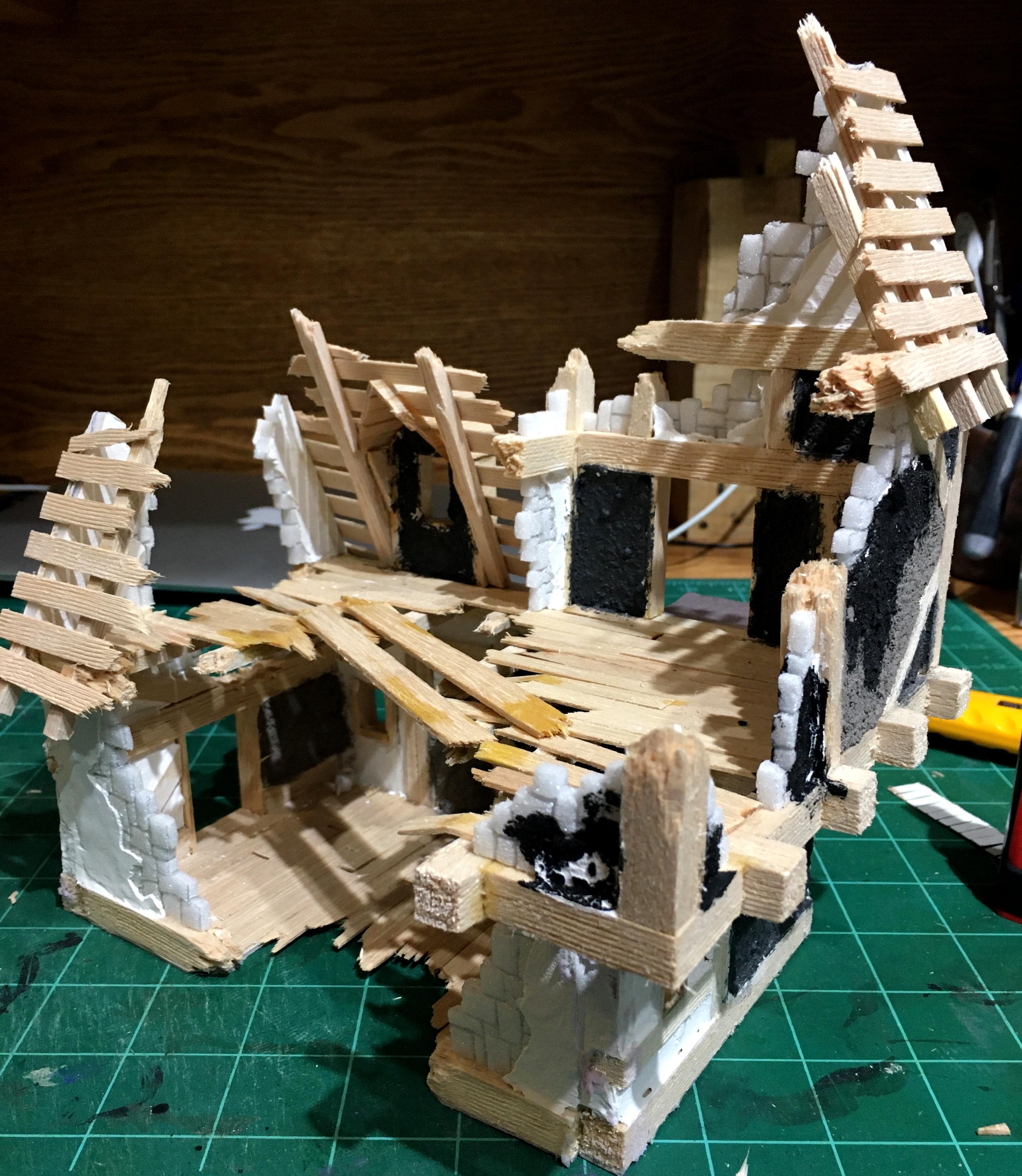 Empire, Mordheim, Scratch Build, Terrain, Warhammer Fantasy