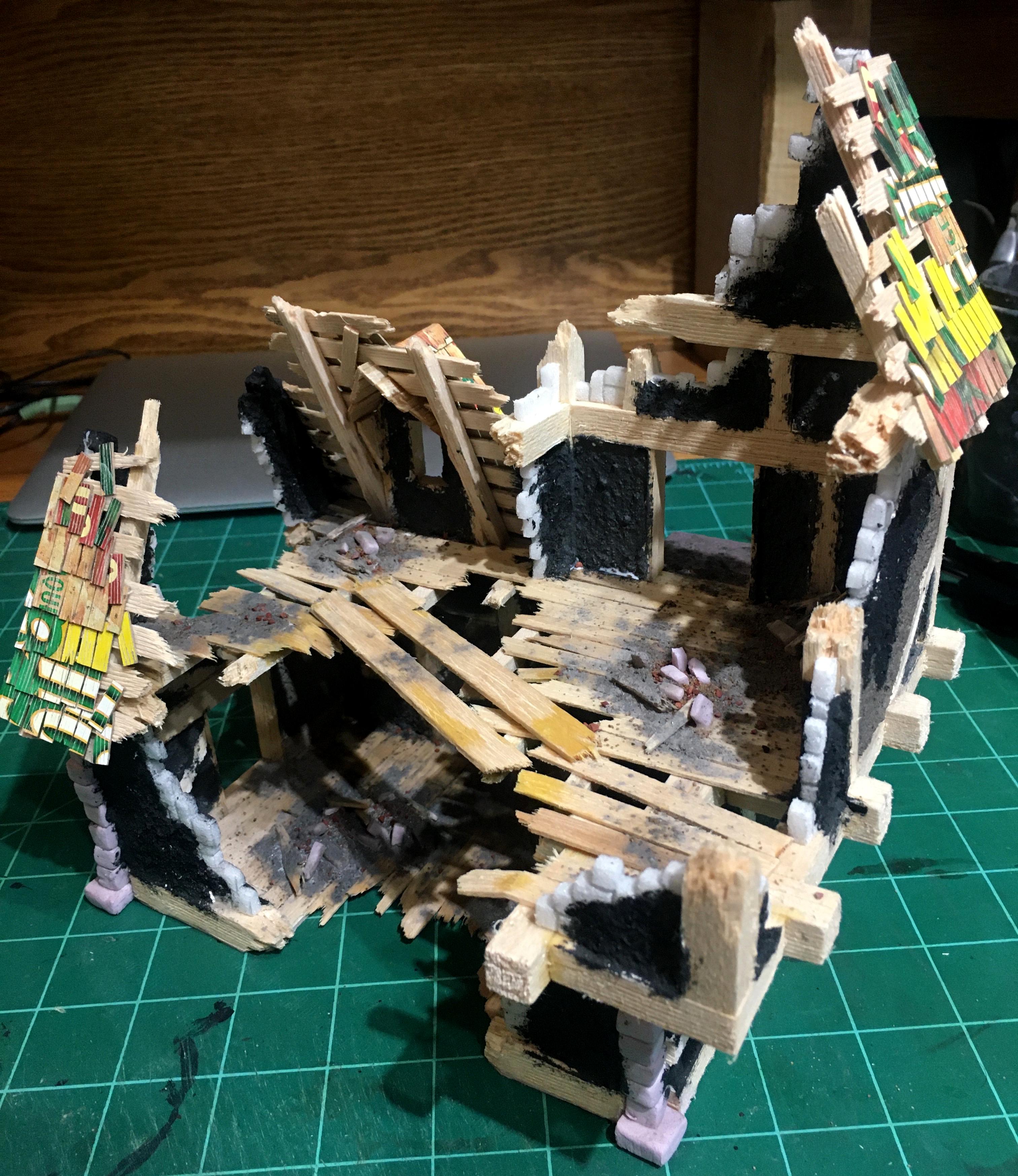 Empire, Mordheim, Scratch Build, Terrain, Warhammer Fantasy
