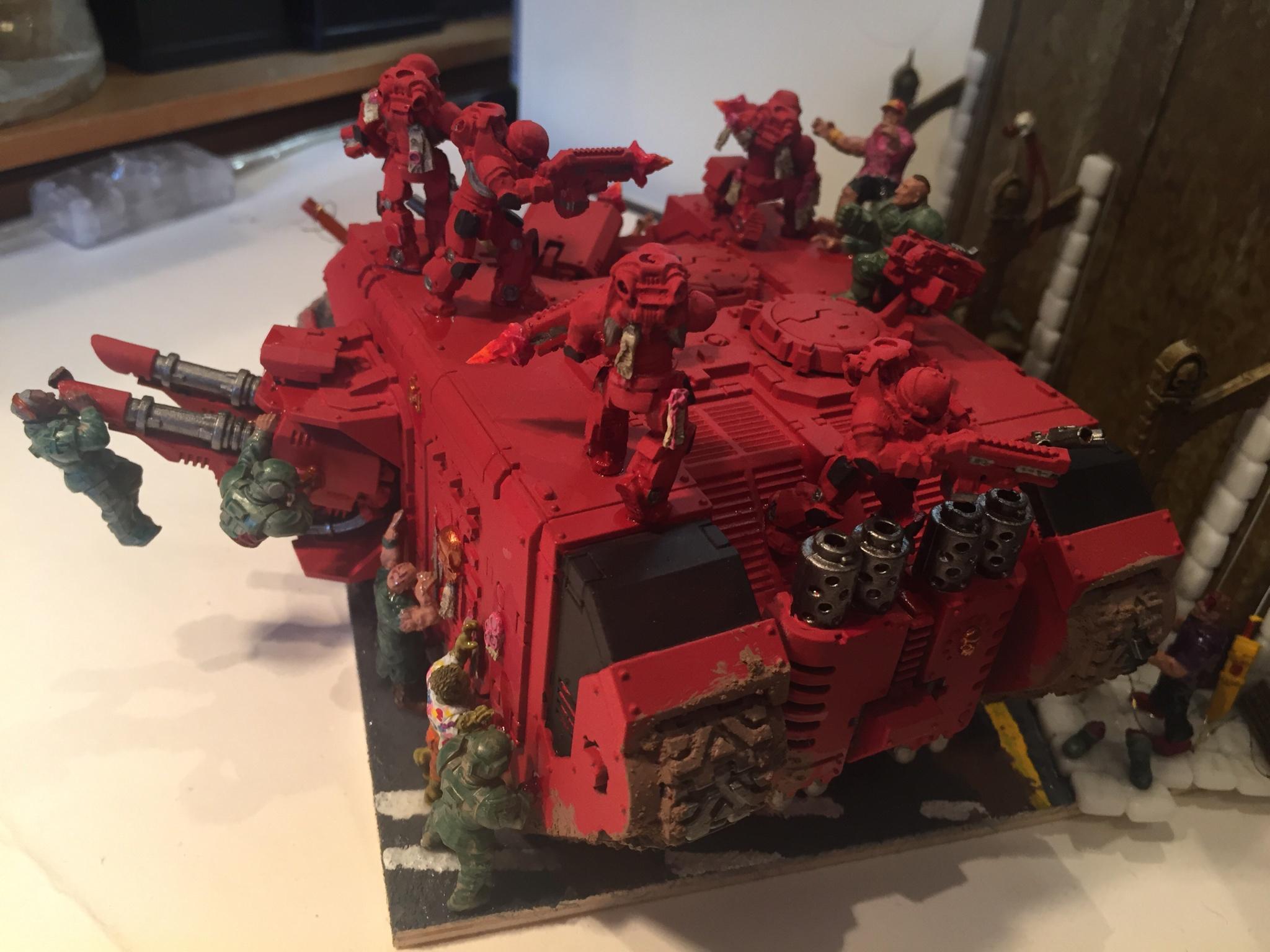 Diorama, Inquisitorial, Kill Team, Land Raider, Plague, Zombie