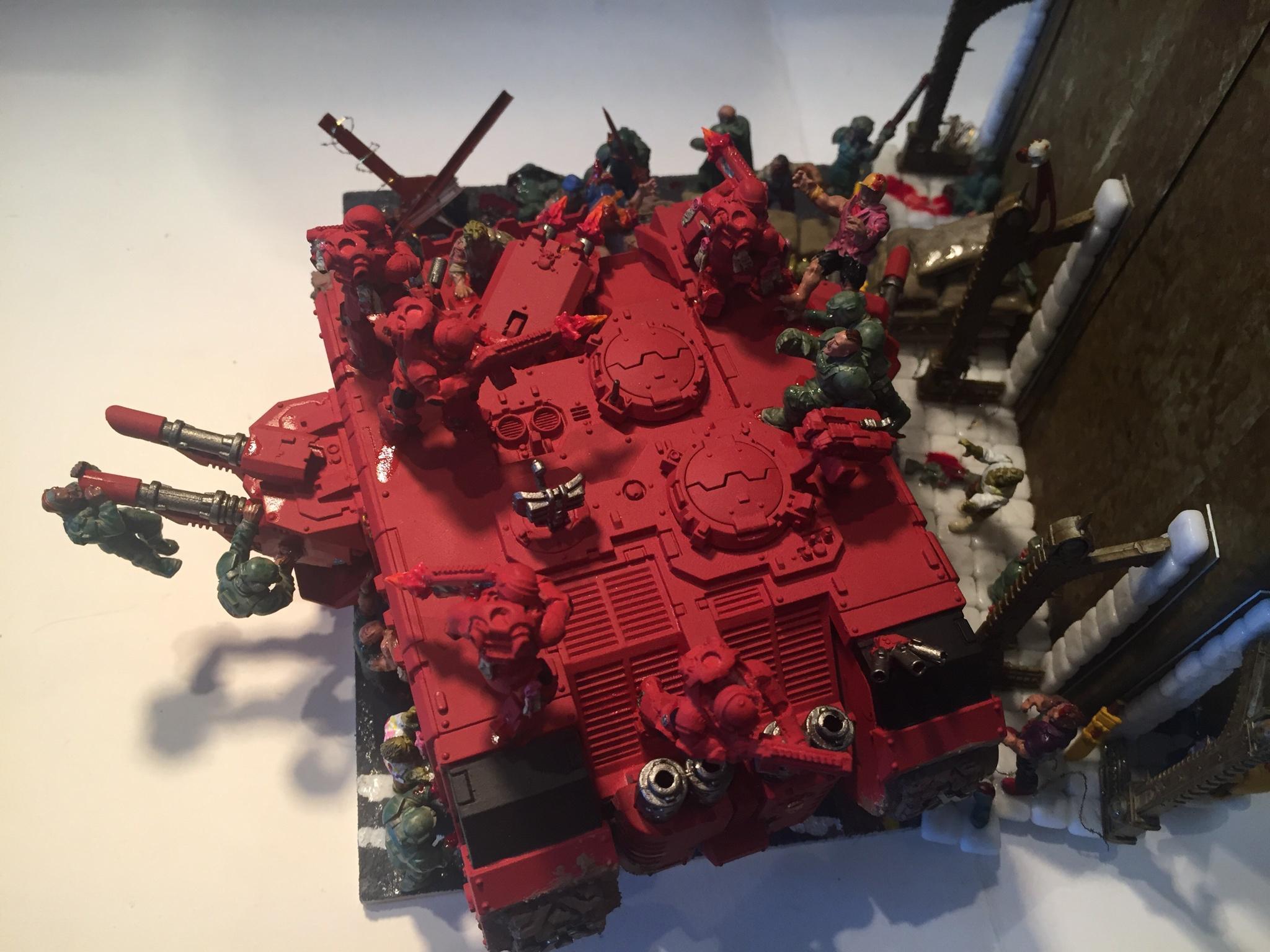 Diorama, Inquisitorial, Kill Team, Land Raider, Plague, Zombie