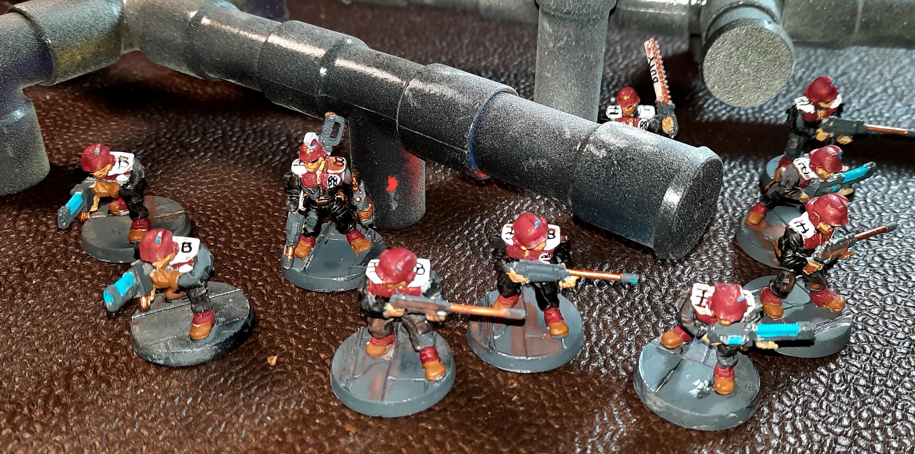 1988, Imperial Guard, Mad Robot, Necromunda Spiders, Necromundan Spiders, Oldhammer, Rogue Trader