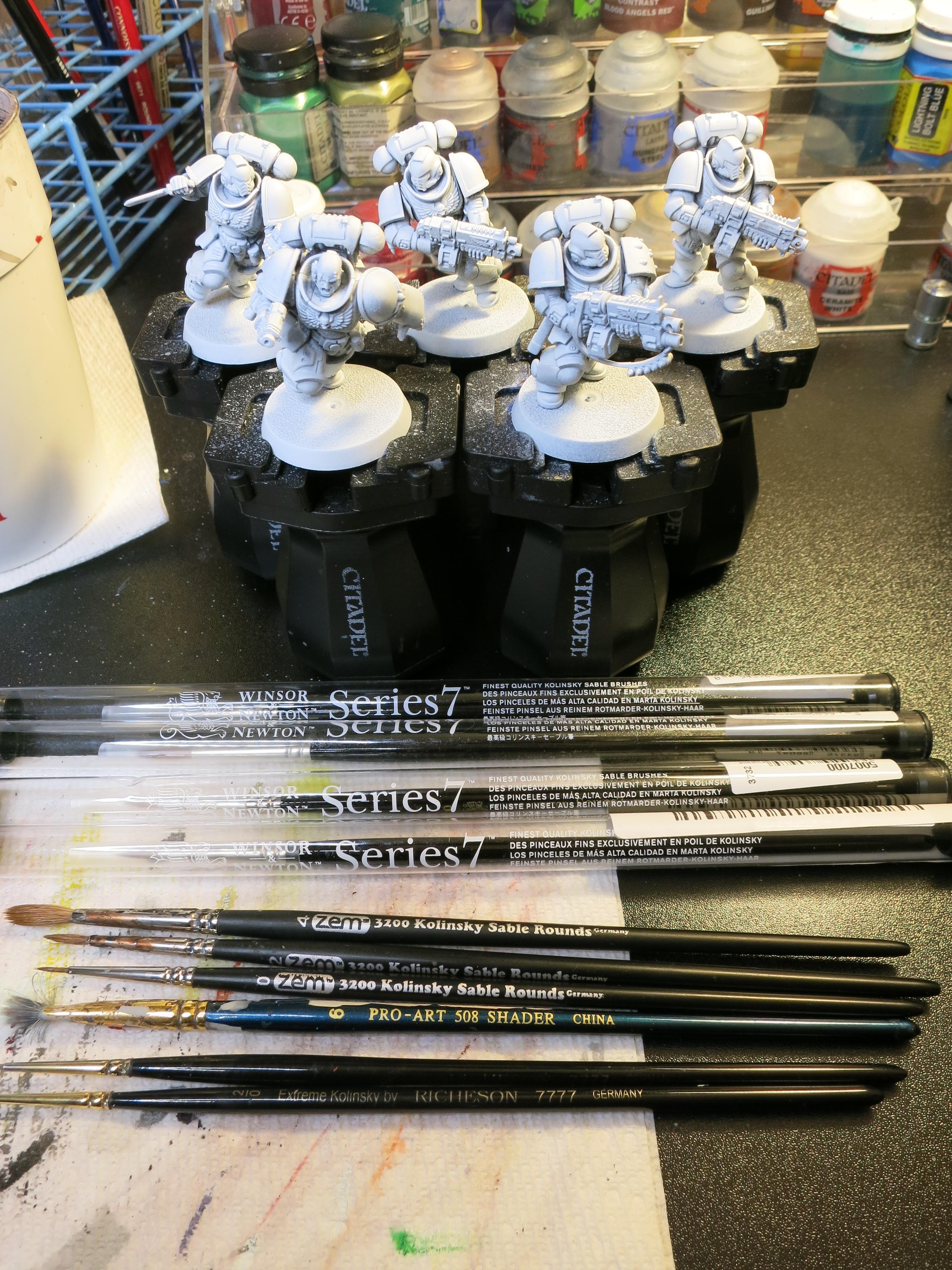 new brushes start