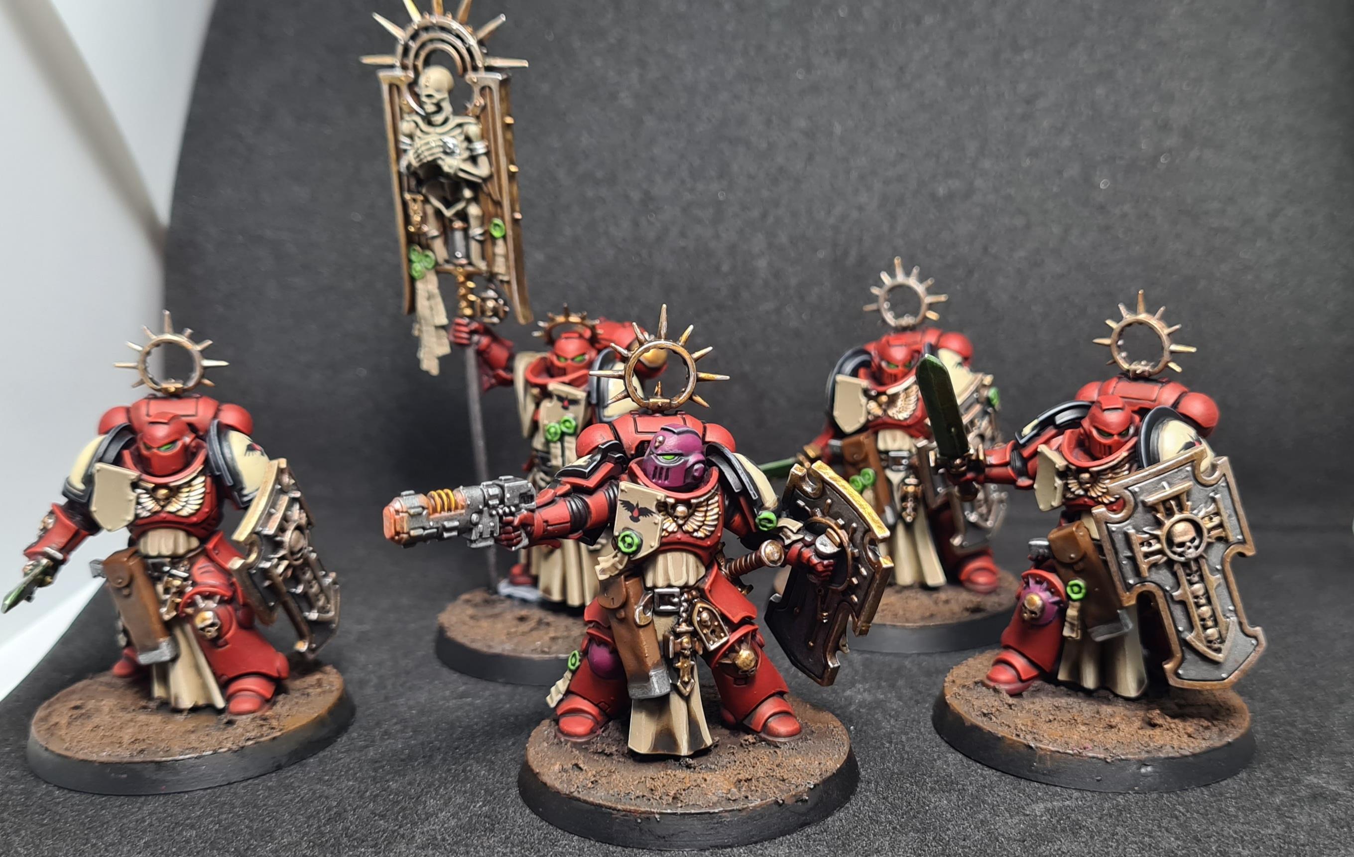 Adeptus Astartes, Bladeguard, Bladeguard Ancient, Bladeguard Lieutenant, Bladeguard Veterans, Blood Ravens, Deadshot, Primaris Lieutenant, Primaris Lieutenant8, Space Marines