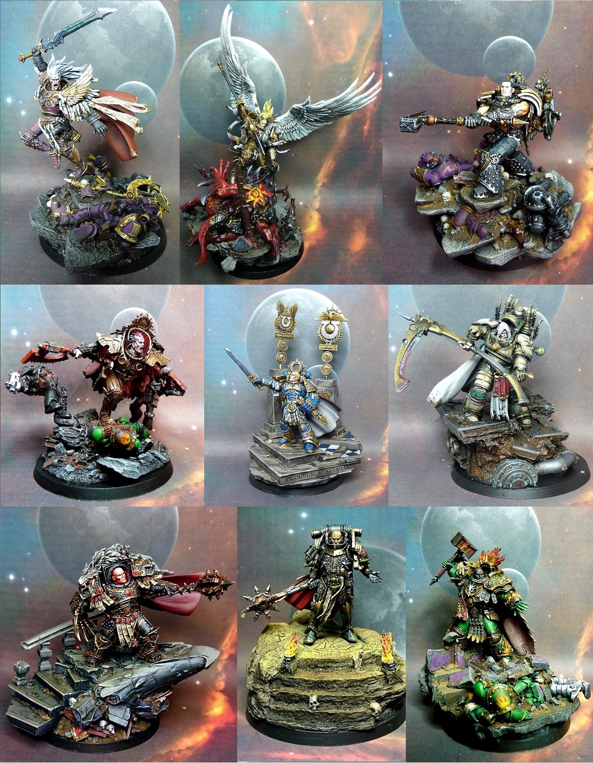 Adeptus Astartes, Forge World, Horus Heresy, Primarch, Resin, Space Marines, The Horus Heresy