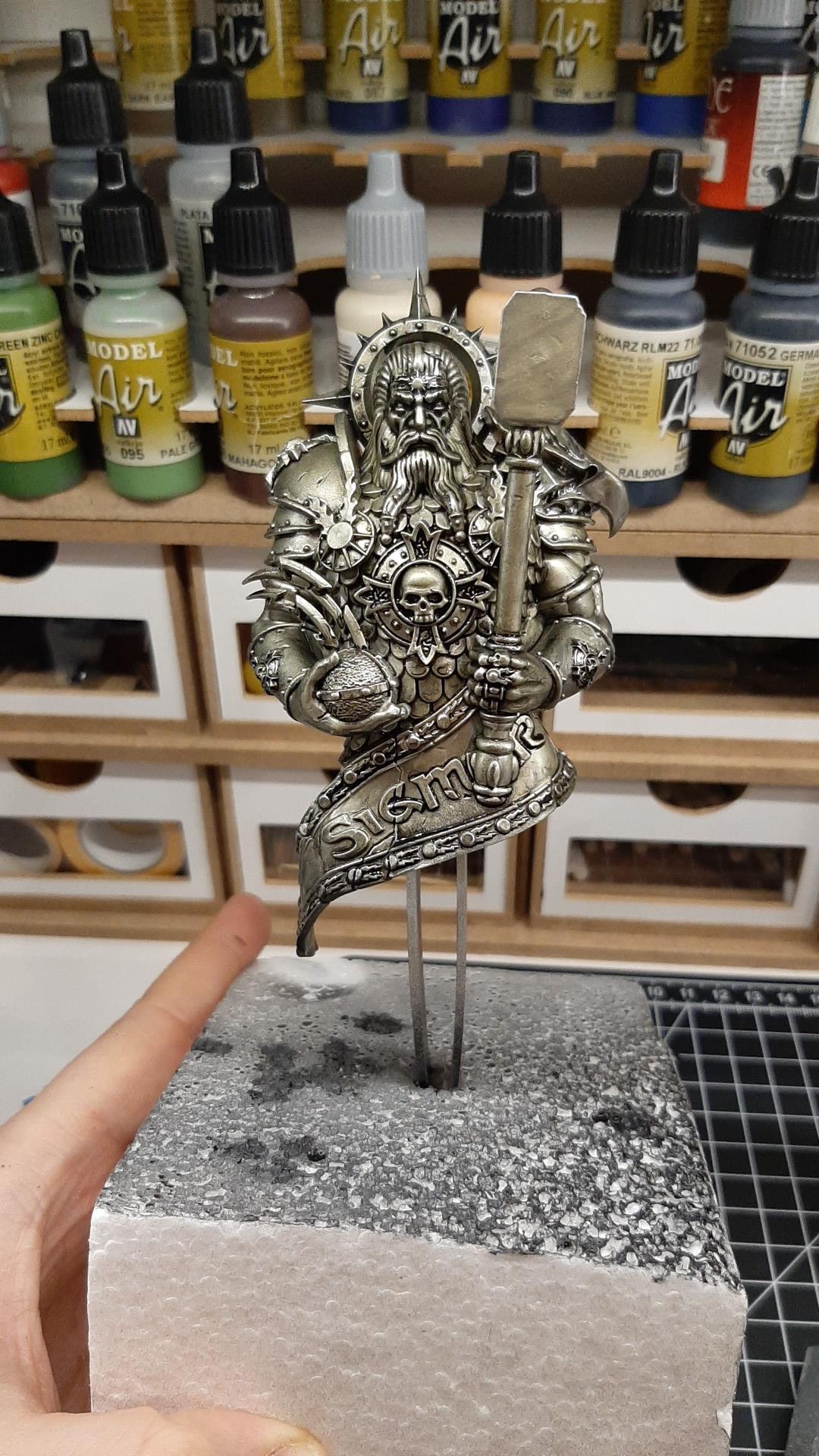 Sigmar, Statue, Terrain, Warcry