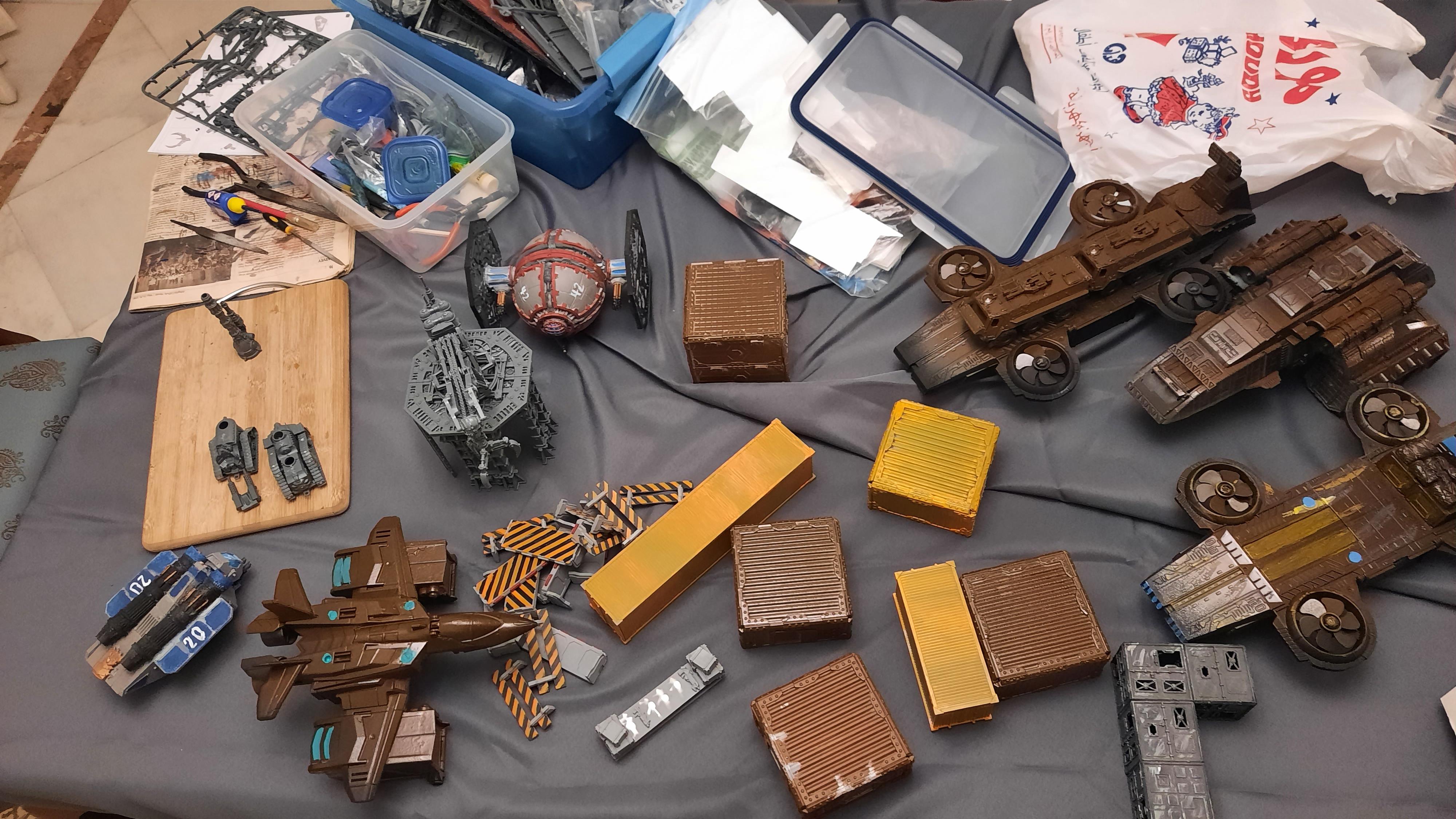Space Port, Terrain, Space Port, humble beginnings