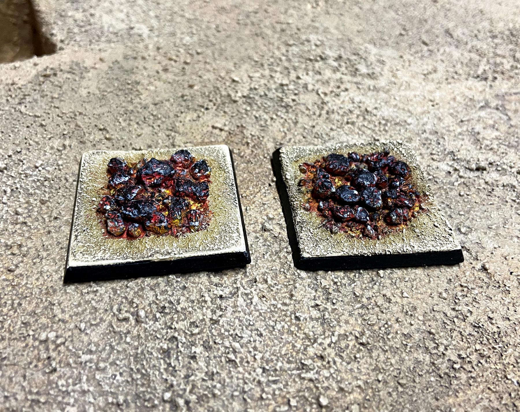 Arena, Arena Rex, Burning, Coals, Red Republic Games, Terrain