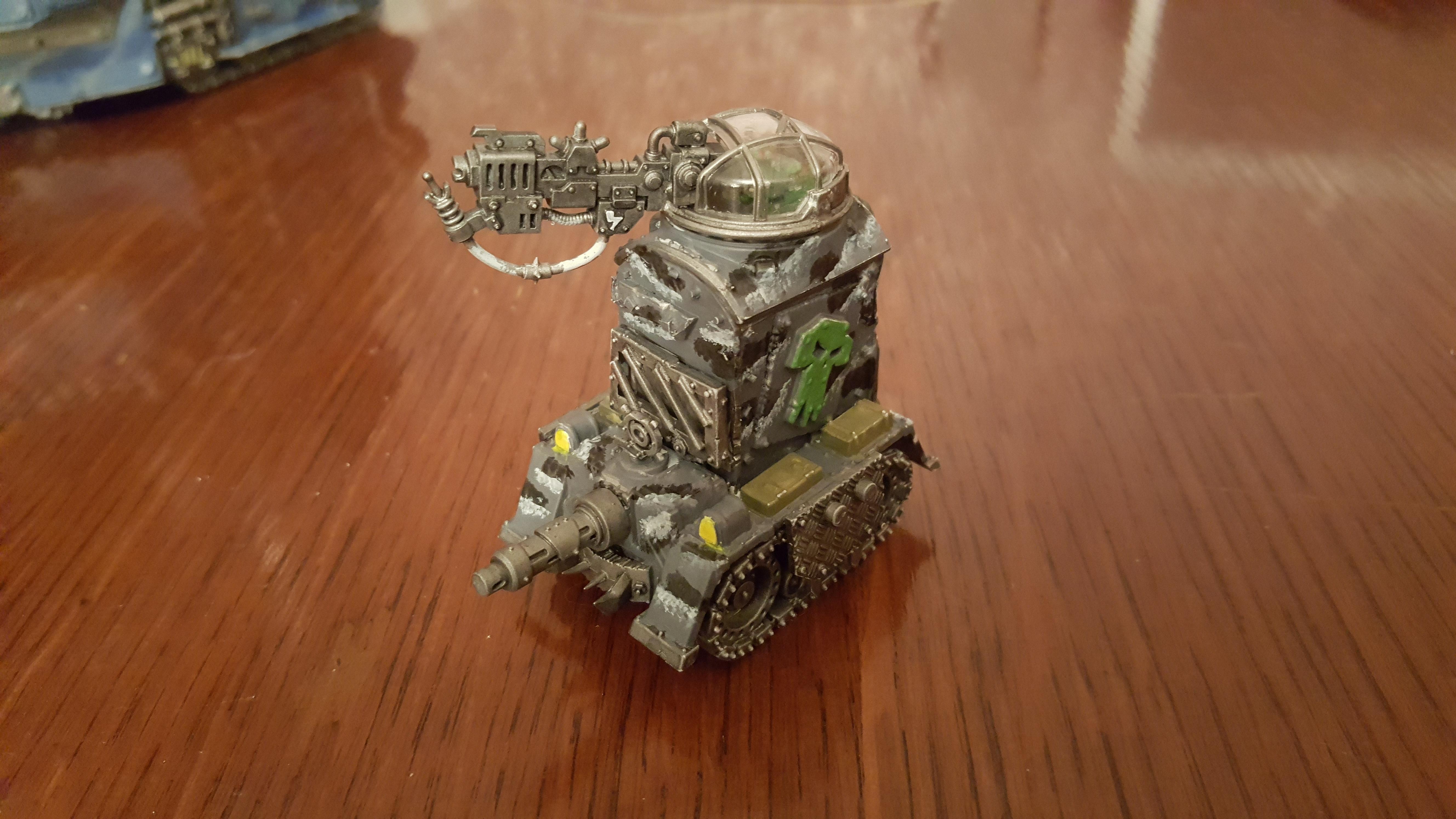 Gretchin, Grot-tank, Grots, Kitbash, Mega Tank, Mega-tank, Orks, Tank
