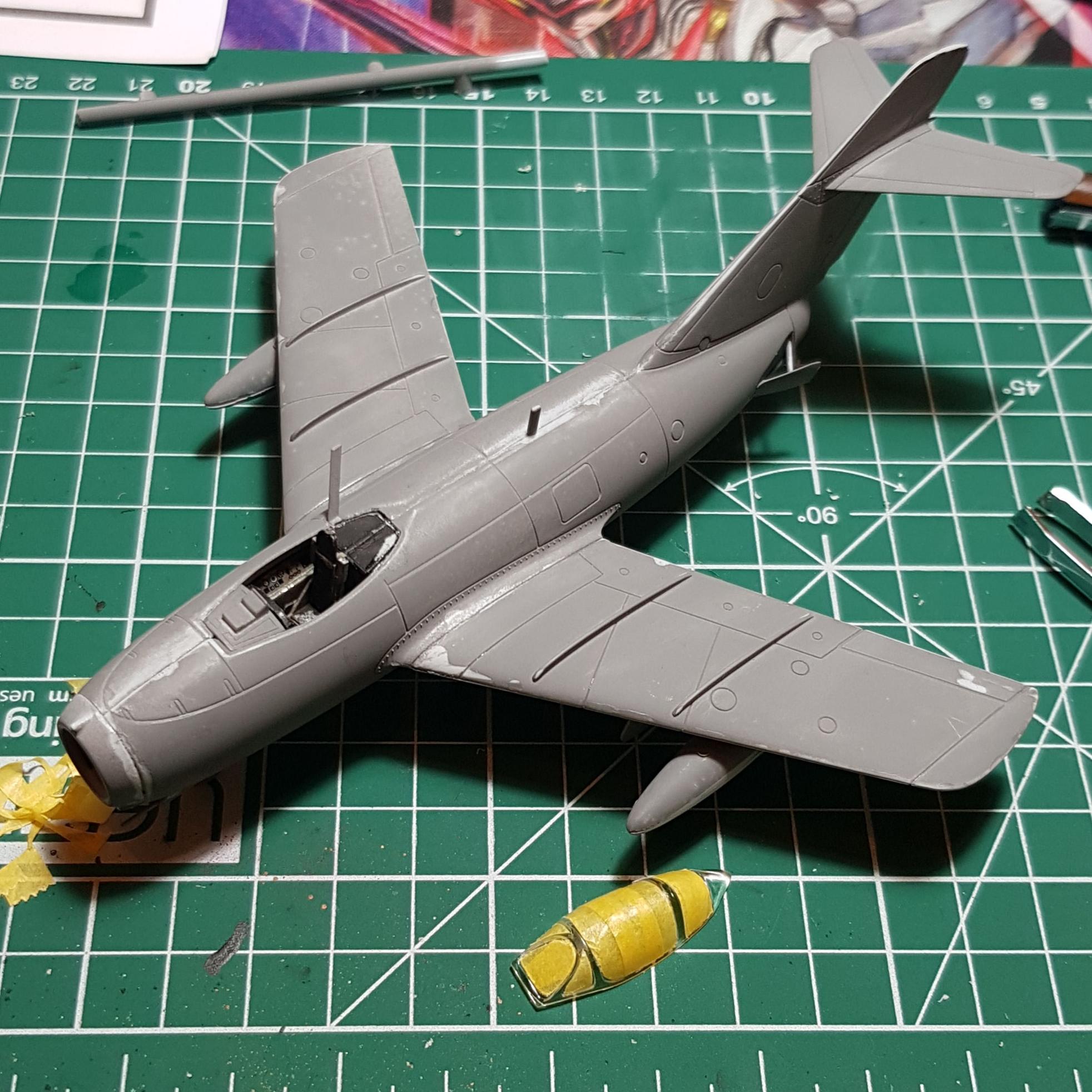 Assembled MiG