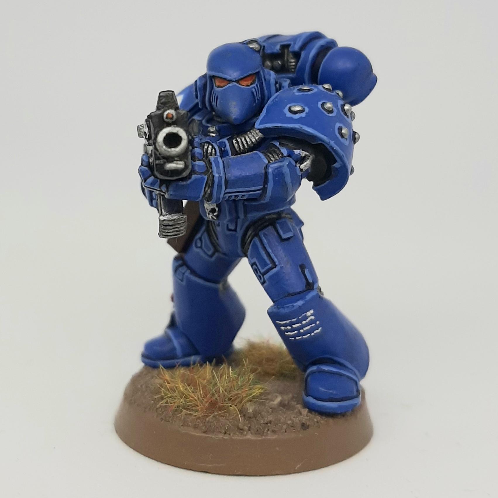 Beakie, Bolter, Boltgun, Conversion, Custom, Kitbash, Scratch, Scratch Build, Space, Space Marines, Tactical, Ultramarines
