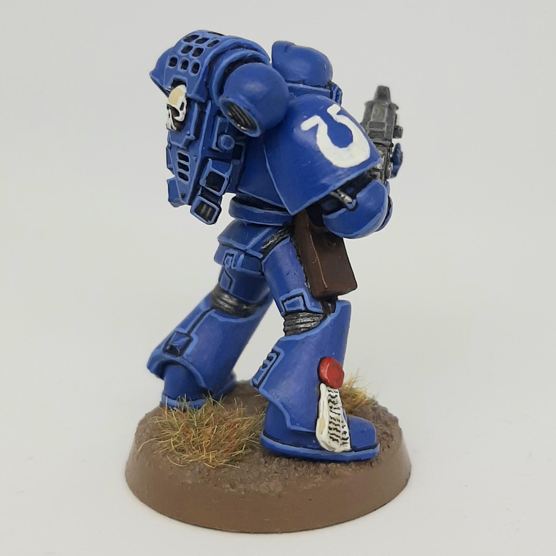 Beakie, Bolter, Boltgun, Conversion, Custom, Kitbash, Scratch, Scratch Build, Space, Space Marines, Tactical, Ultramarines