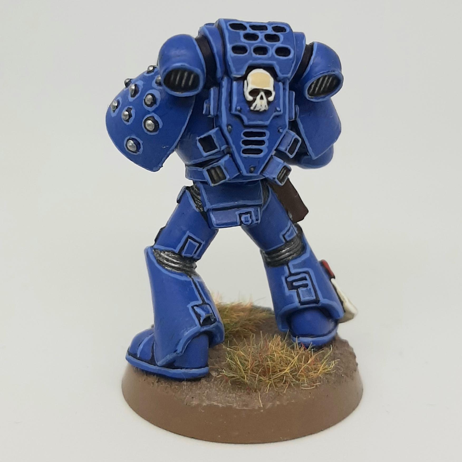 Beakie, Bolter, Boltgun, Conversion, Custom, Kitbash, Scratch, Scratch Build, Space, Space Marines, Tactical, Ultramarines