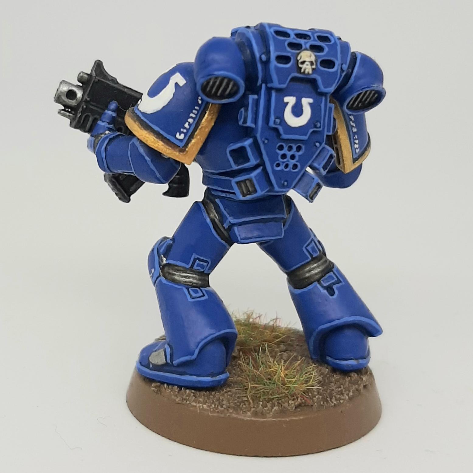 Bolter, Boltgun, Conversion, Custom, Grenade, Grenadier, Kitbash, Scratch, Scratch Build, Space, Space Marines, Ultramarines