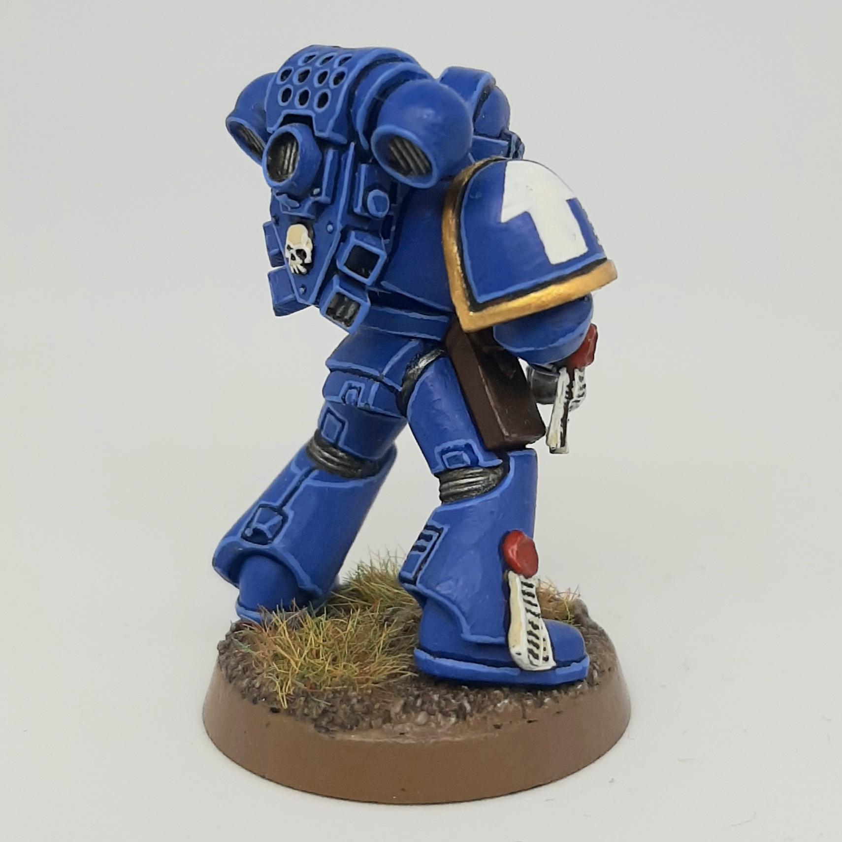 Bolter, Boltgun, Conversion, Custom, Kitbash, Scratch, Scratch Build, Space, Space Marines, Tactical, Ultramarines