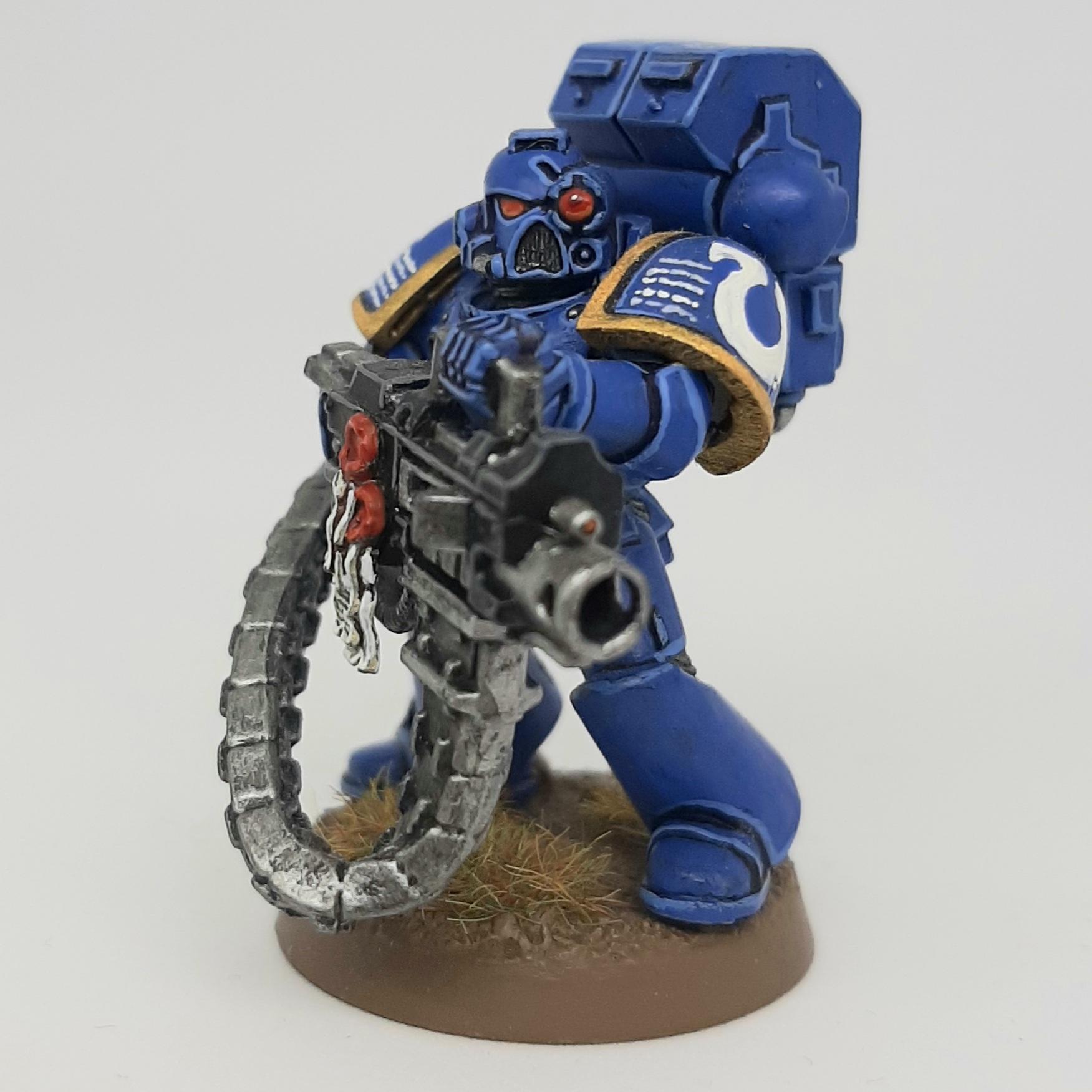 Bolter, Conversion, Custom, Heavy, Kitbash, Scratch, Scratch Build, Space, Space Marines, Tactical, Ultramarines