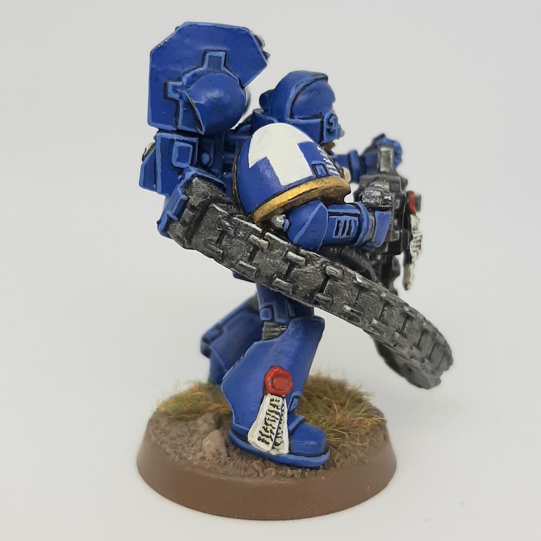 Bolter, Conversion, Custom, Heavy, Kitbash, Scratch, Scratch Build, Space, Space Marines, Tactical, Ultramarines