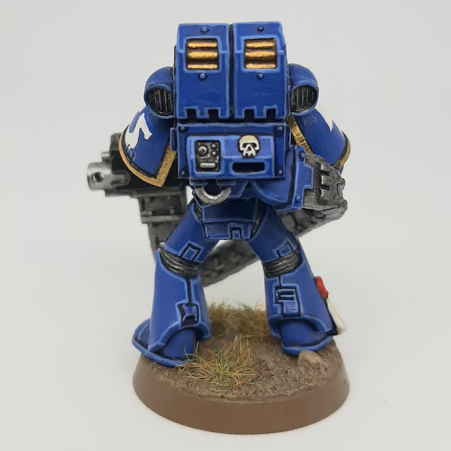 Bolter, Conversion, Custom, Heavy, Kitbash, Scratch, Scratch Build, Space, Space Marines, Tactical, Ultramarines