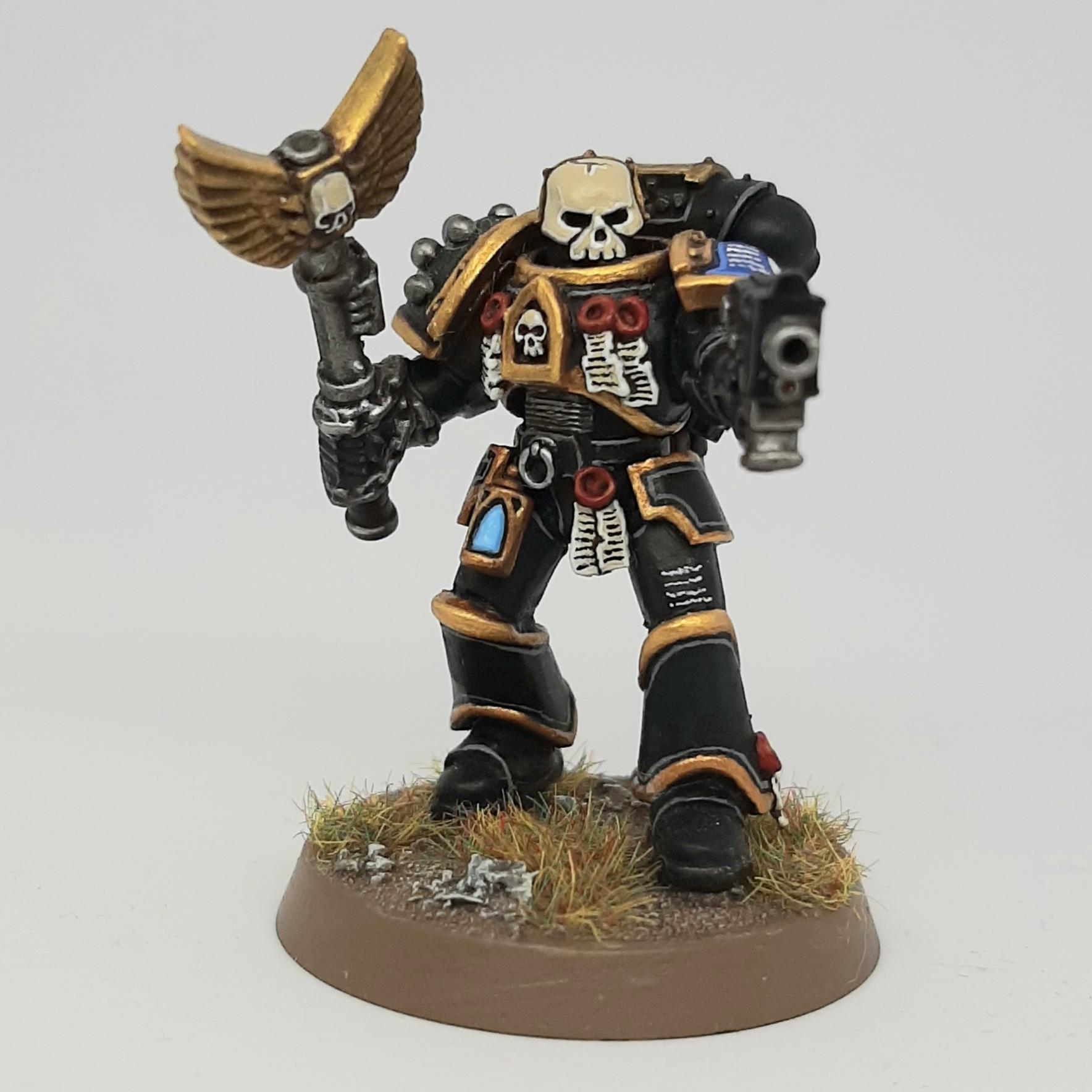 Chaplain, Conversion, Custom, Kitbash, Reclusiam, Reclusiarch, Scratch, Scratch Build, Space, Space Marines, Ultramarines