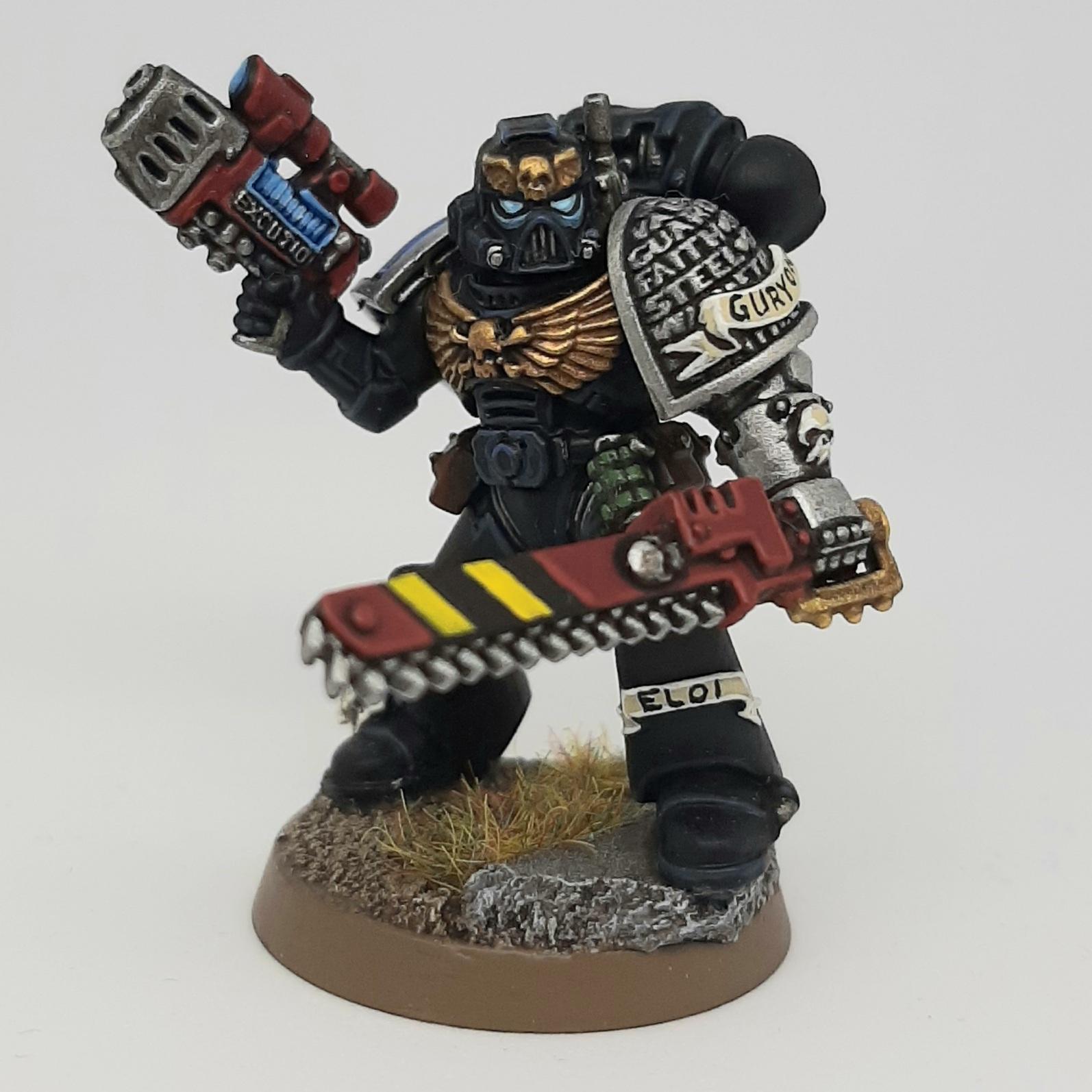 Conversion, Custom, Deathwatch, Kitbash, Scratch, Scratch Build, Space, Space Marines, Ultramarines