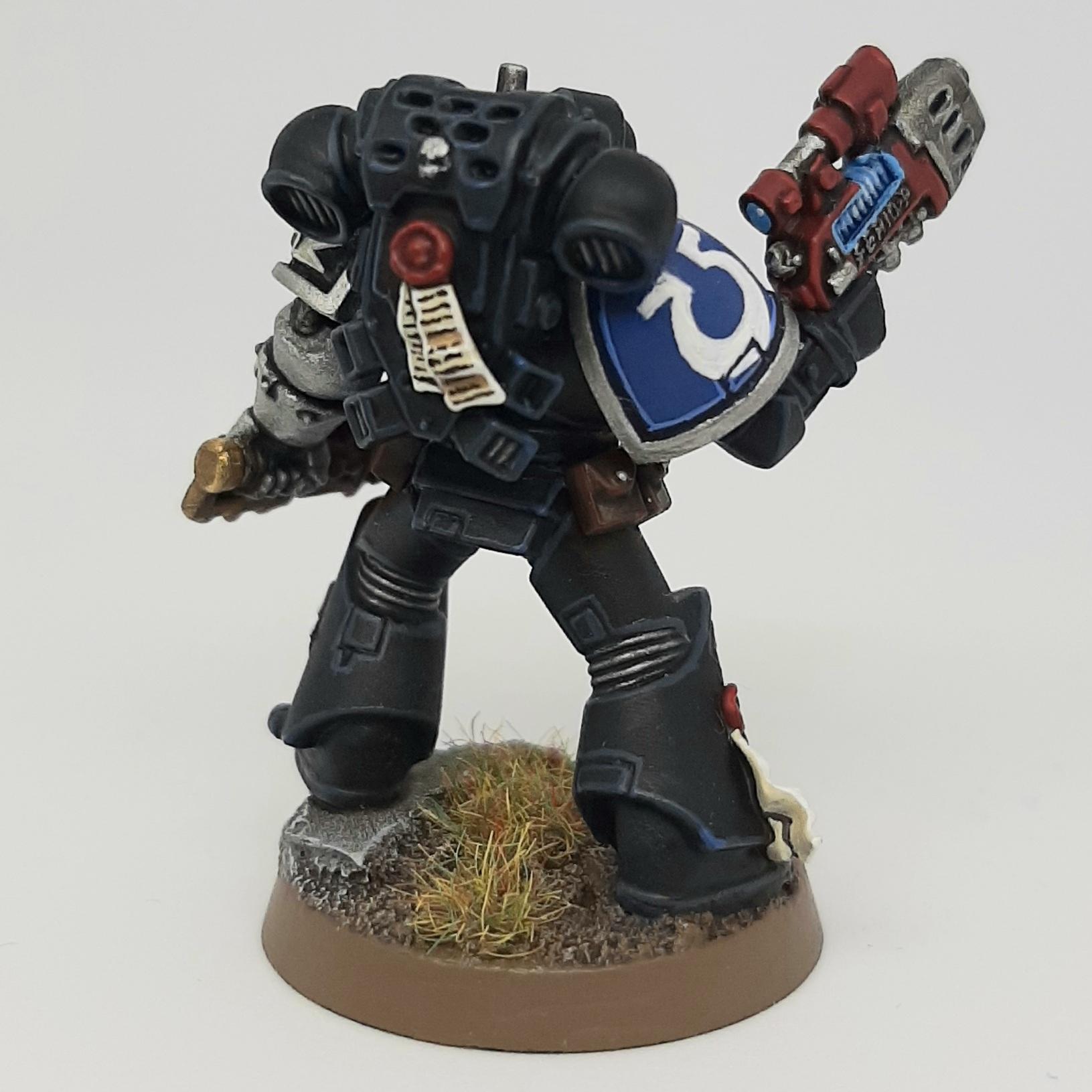 Conversion, Custom, Deathwatch, Kitbash, Scratch, Scratch Build, Space, Space Marines, Ultramarines