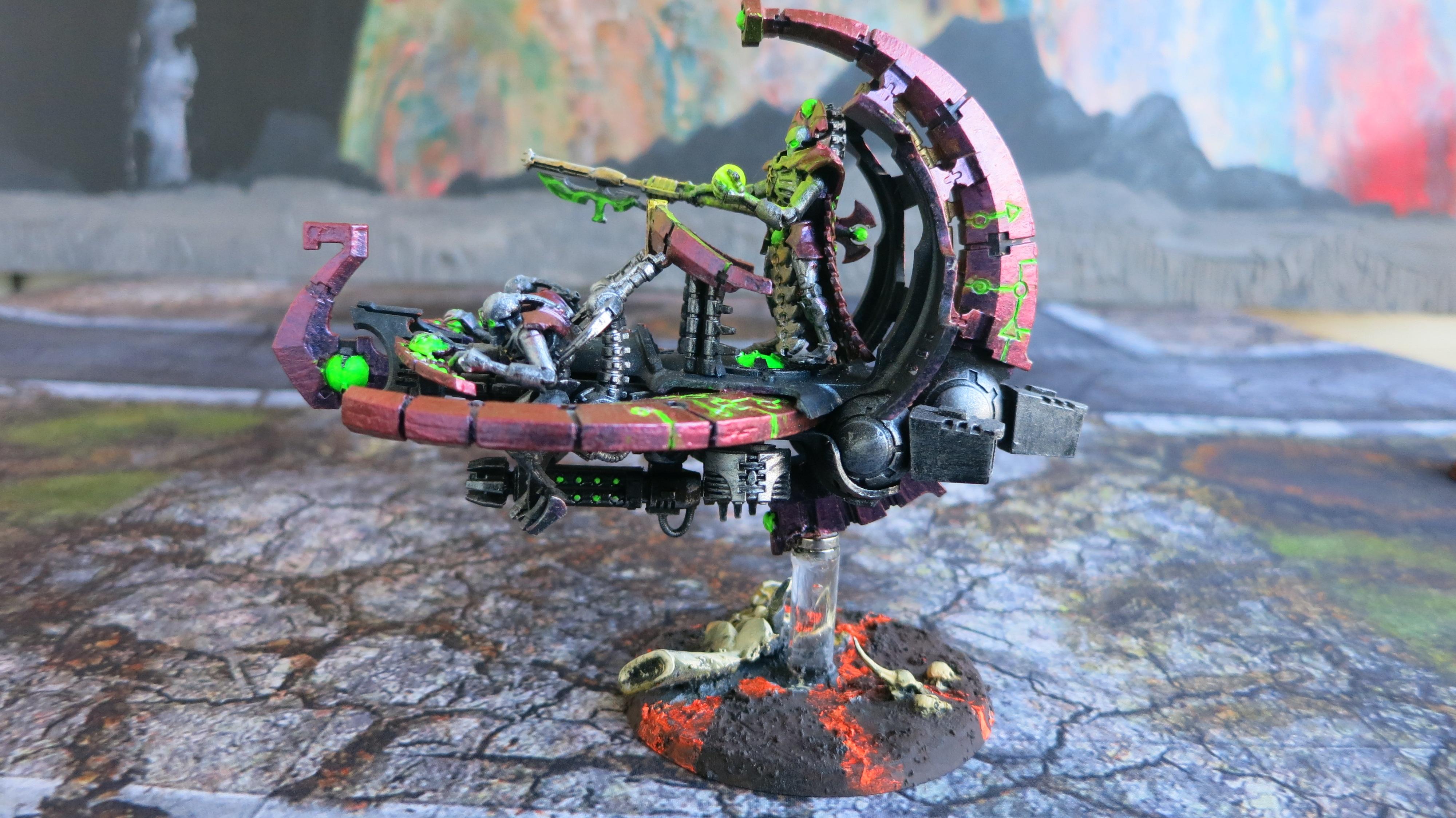 Catacomb Barge, Gauss Cannon, Necrons, Resurrection Orb