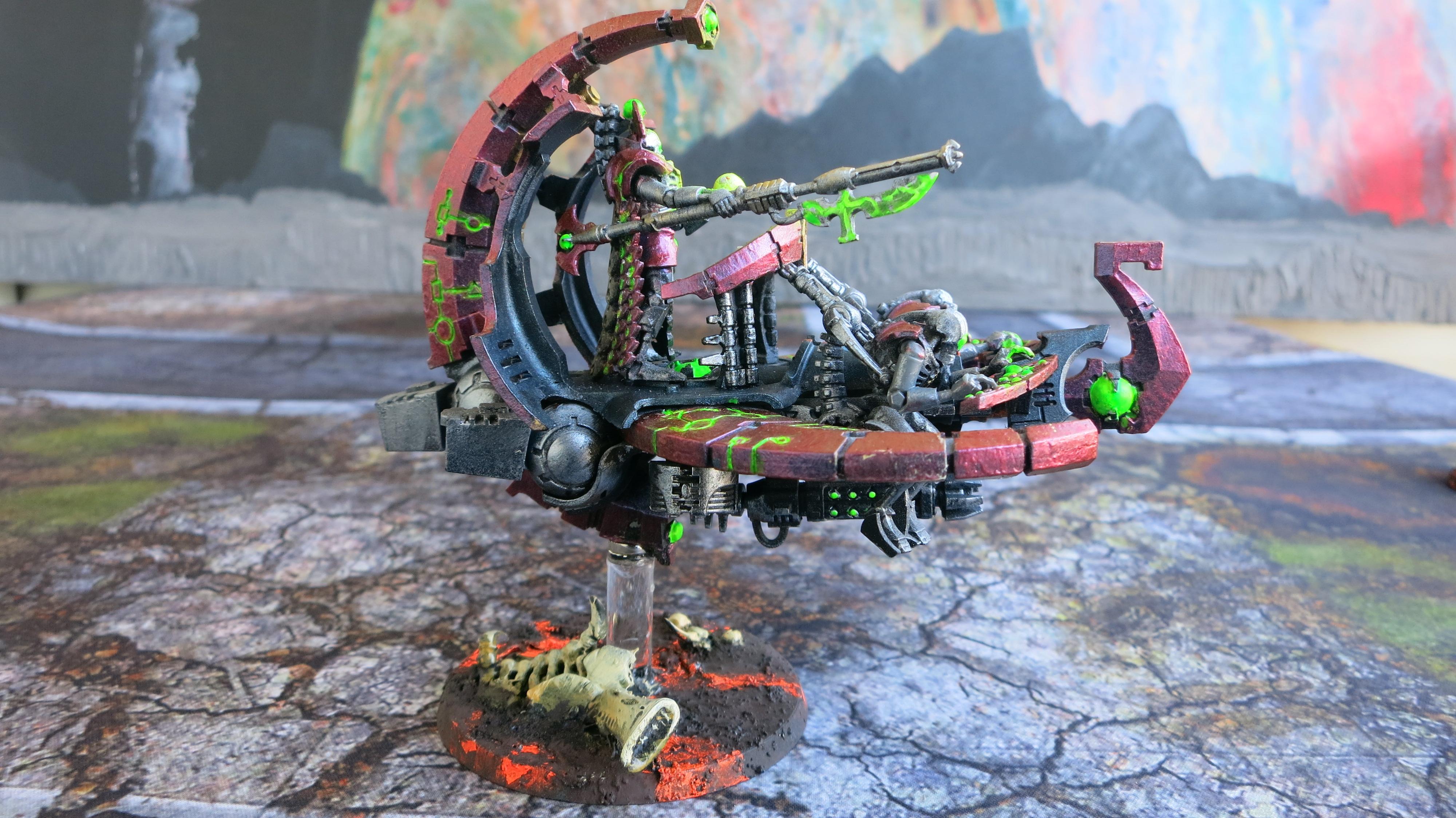 Catacomb Barge, Gauss Cannon, Necrons, Resurrection Orb