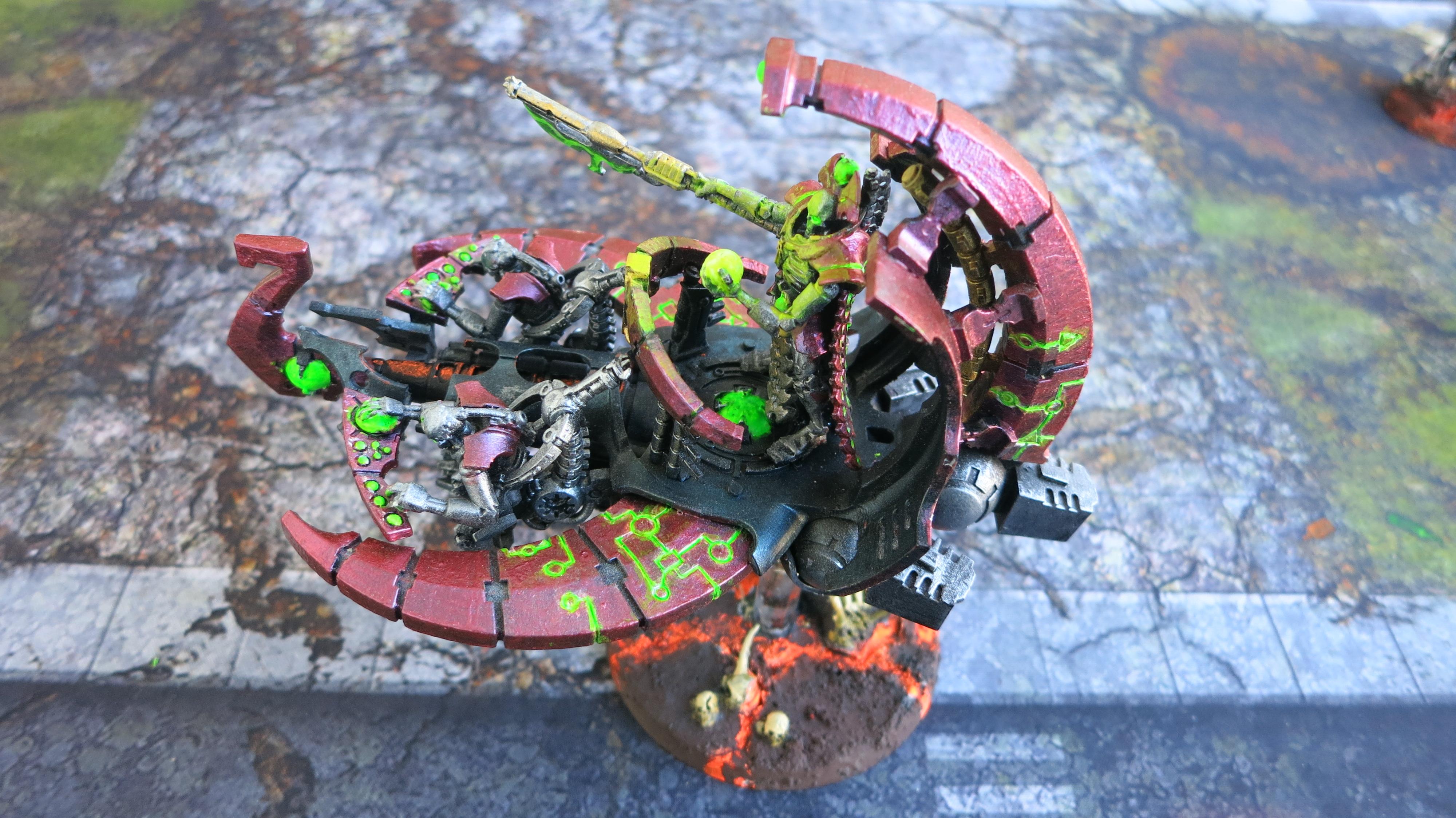 Catacomb Barge, Gauss Cannon, Necrons, Resurrection Orb