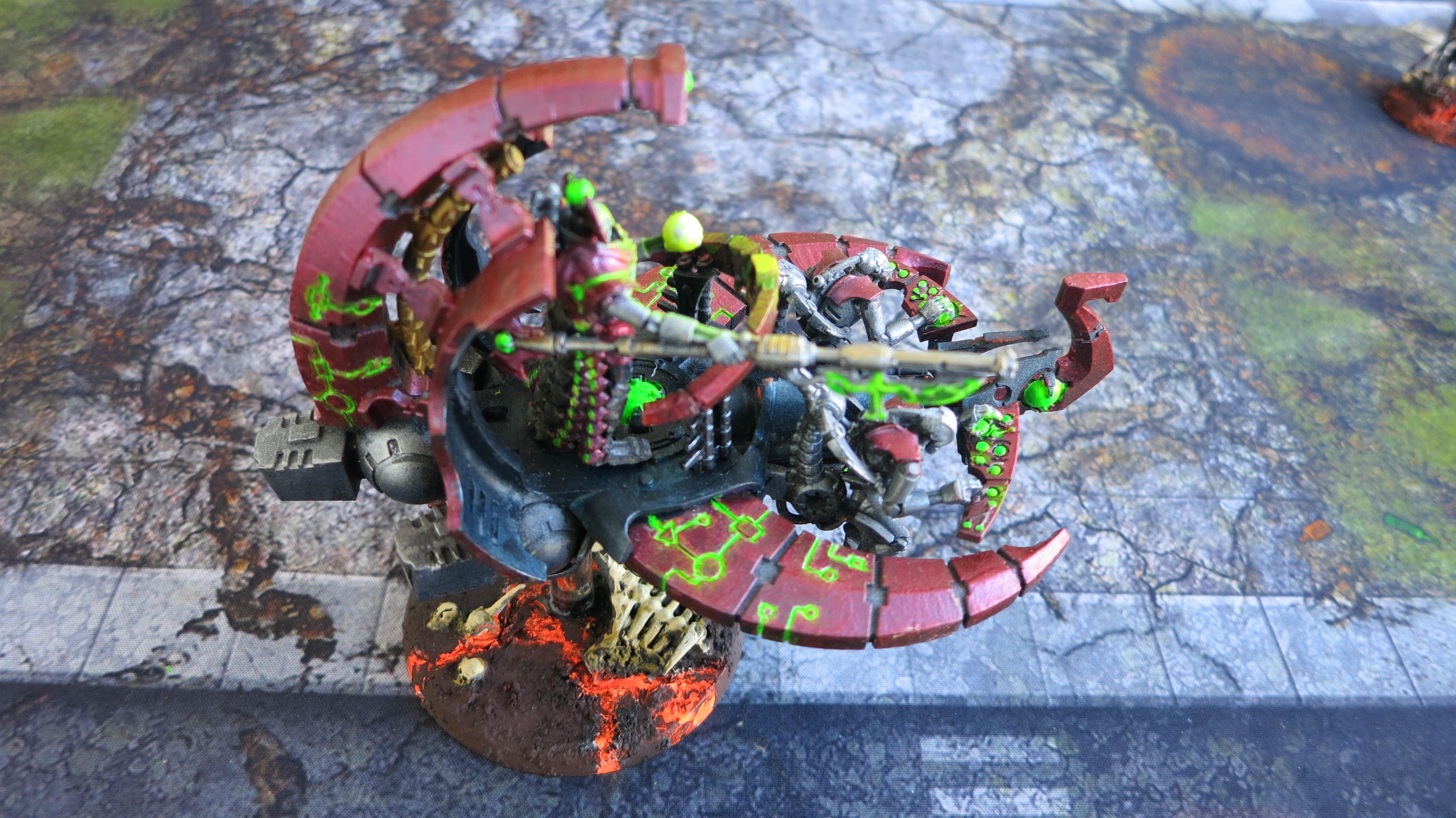 Catacomb Barge, Gauss Cannon, Necrons, Resurrection Orb