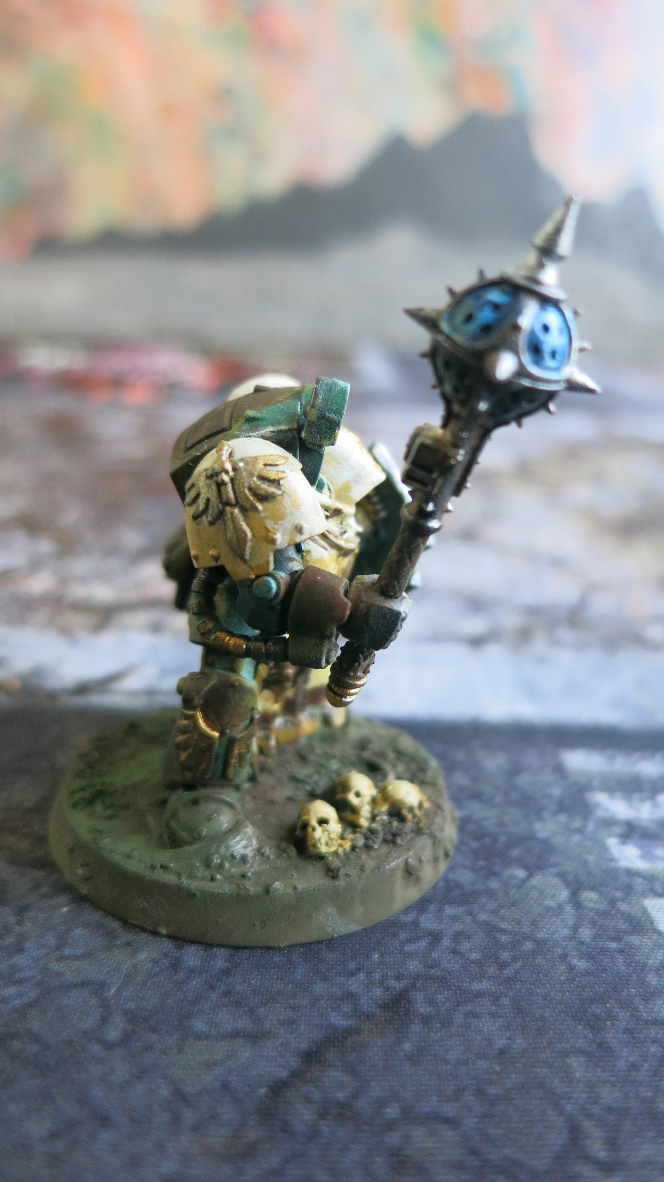 Dark Angels, Deathwing Knight, Mace Of Absolution, Storm Shield