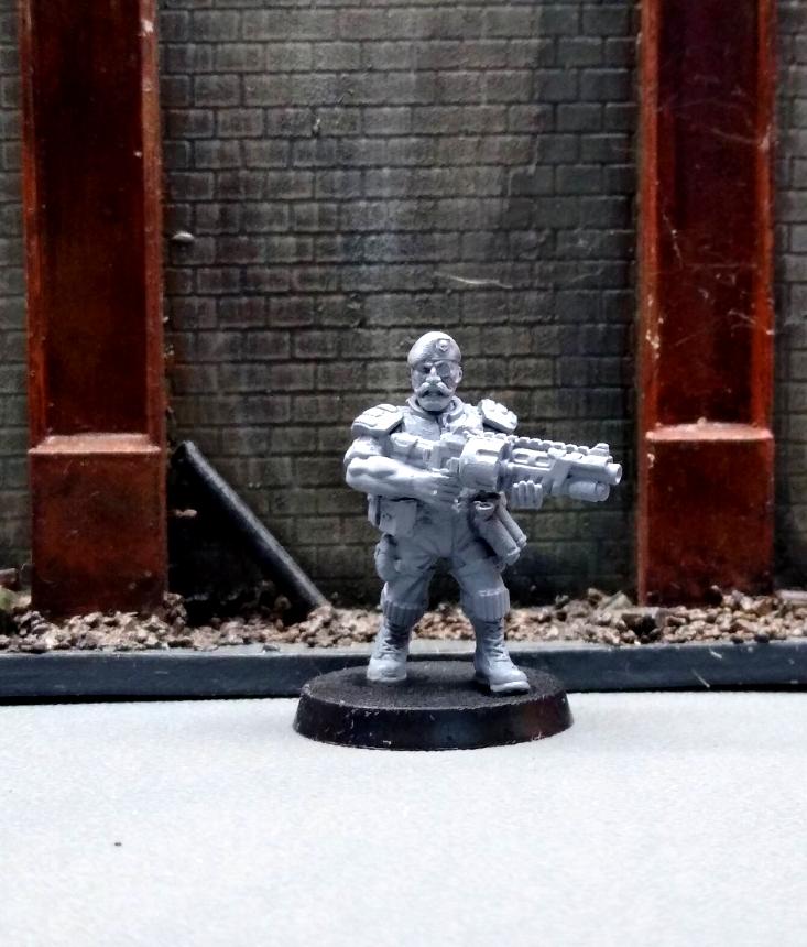 Bounty Hunter, Hired Gun, Kitbash, Necromunda