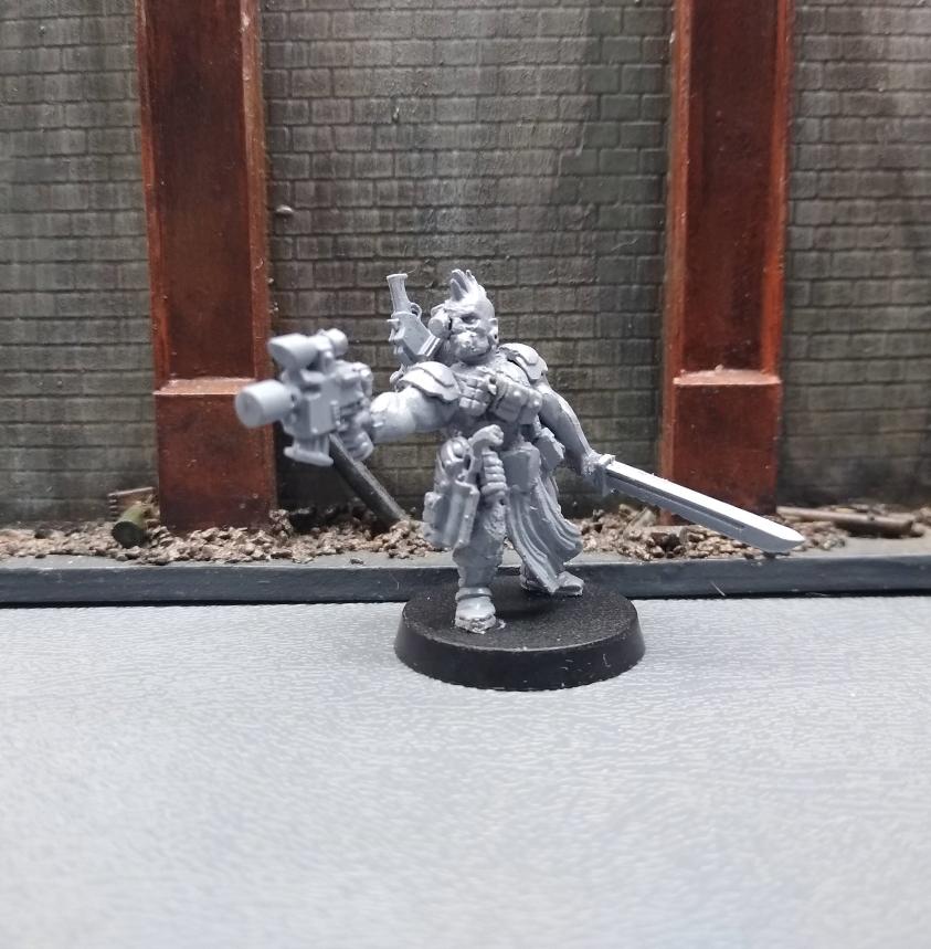 Bounty Hunter, Hired Gun, Kitbash, Necromunda
