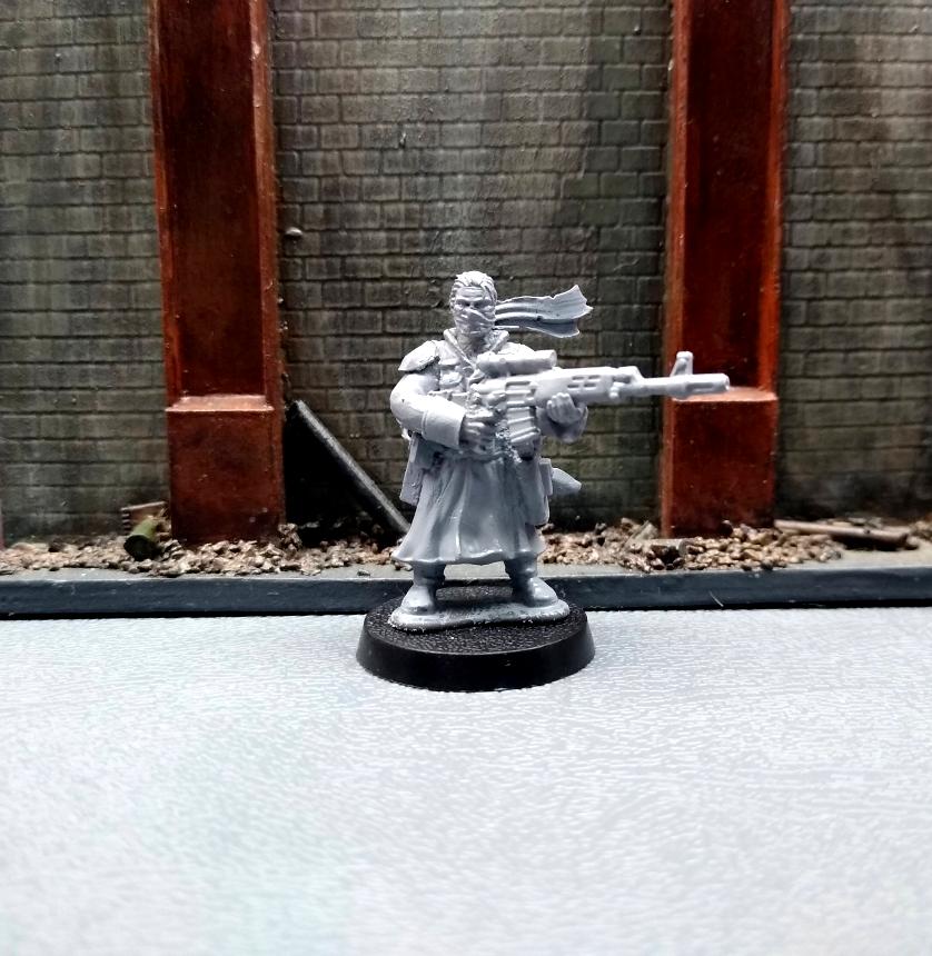 Bounty Hunter, Hired Gun, Kitbash, Necromunda