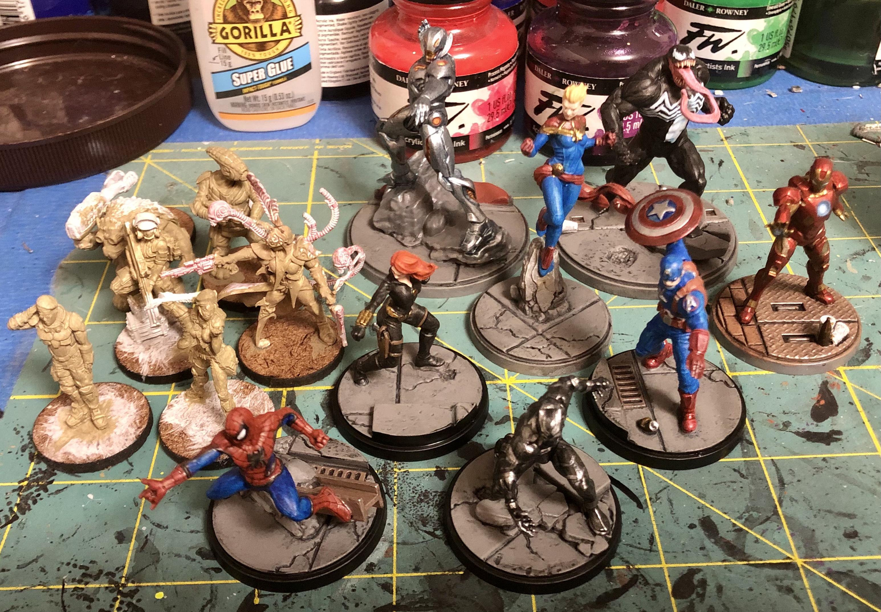 Crisis Protocol, Infinity, Marvel, Superhero, Work In Progress