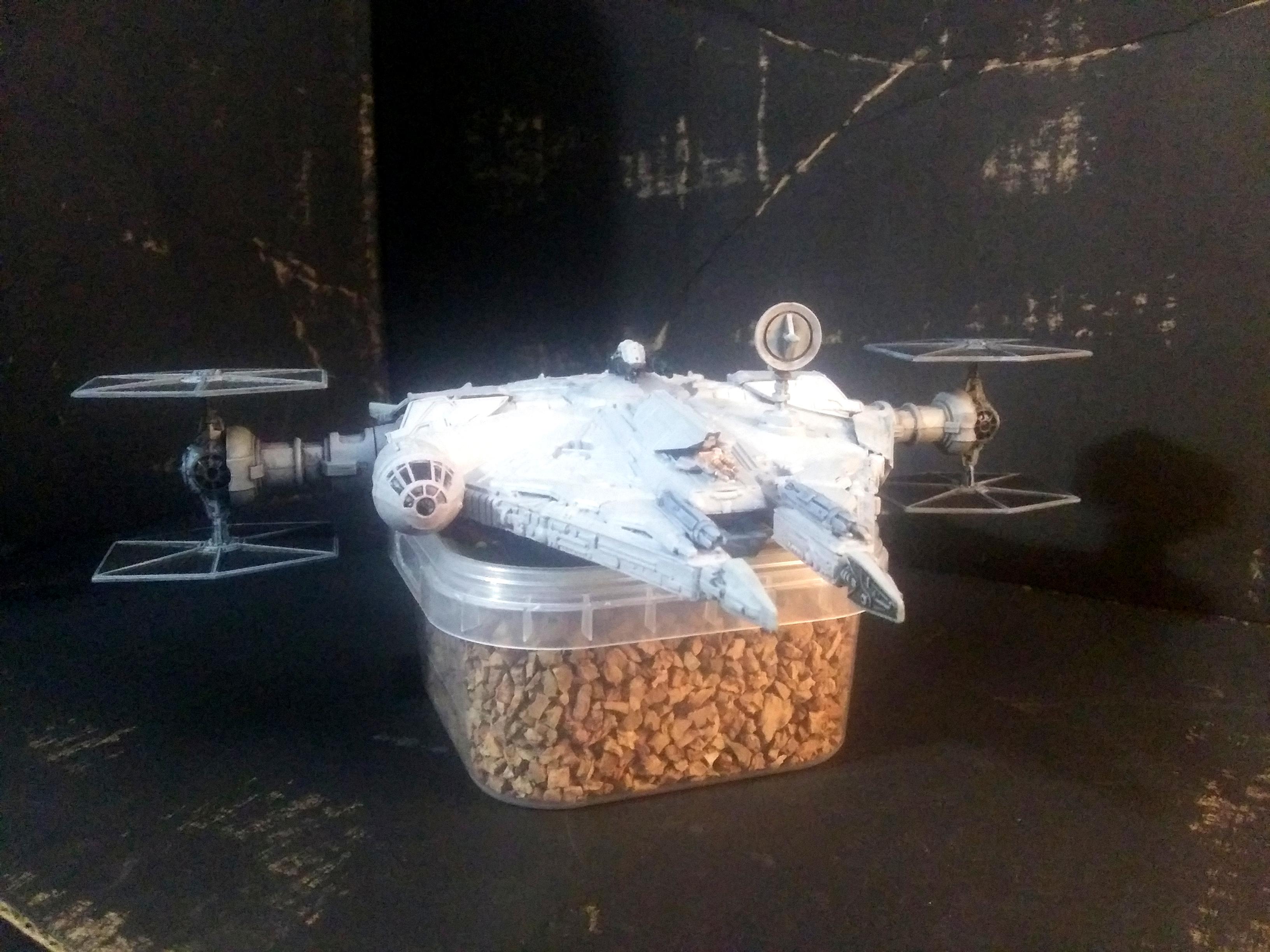 Conversion, Empire, Imperial, Kitbash, Star Wars, Xwing Mini