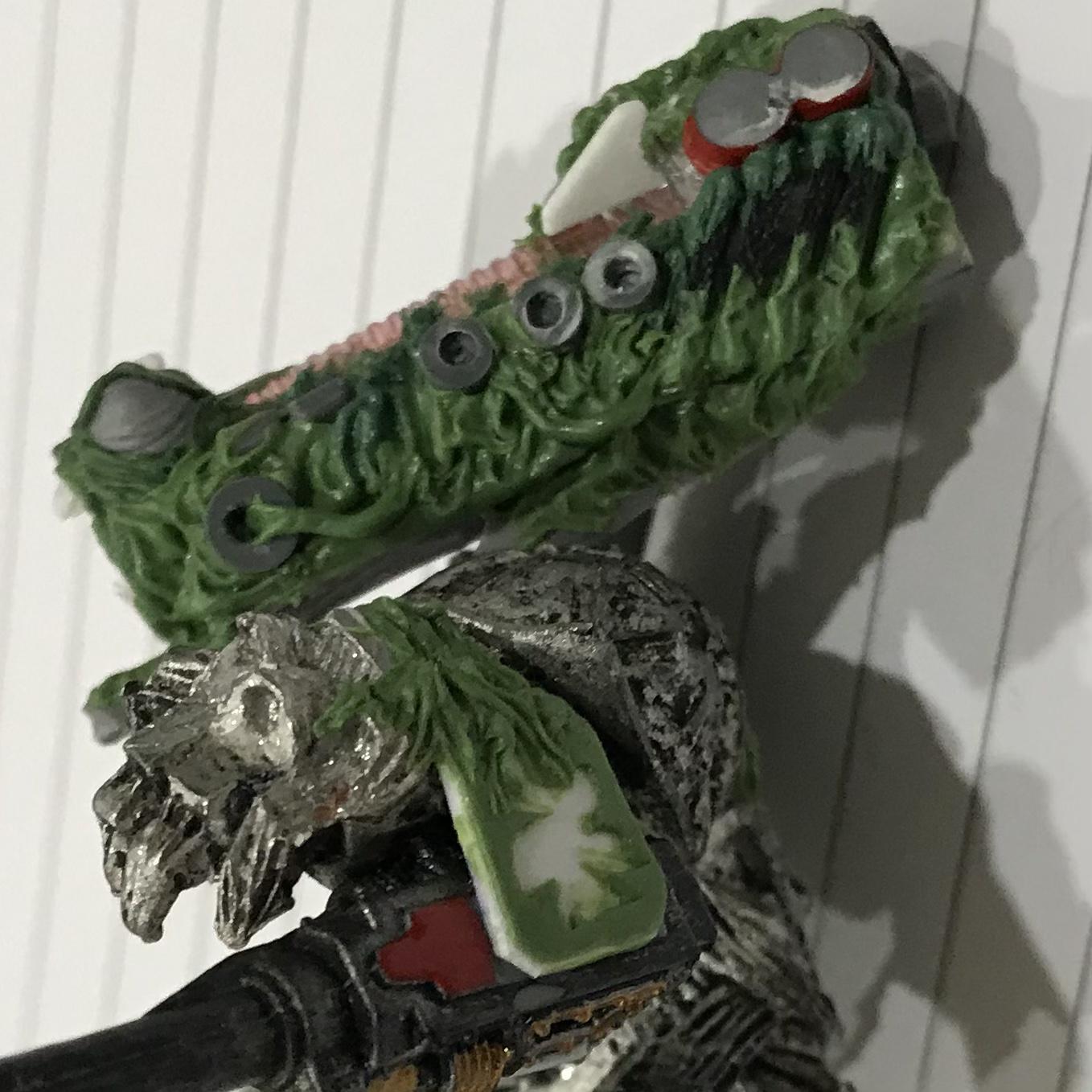 Conversion, Iron Warriors, Kitbash, Metal, Obliterators, Work In Progress