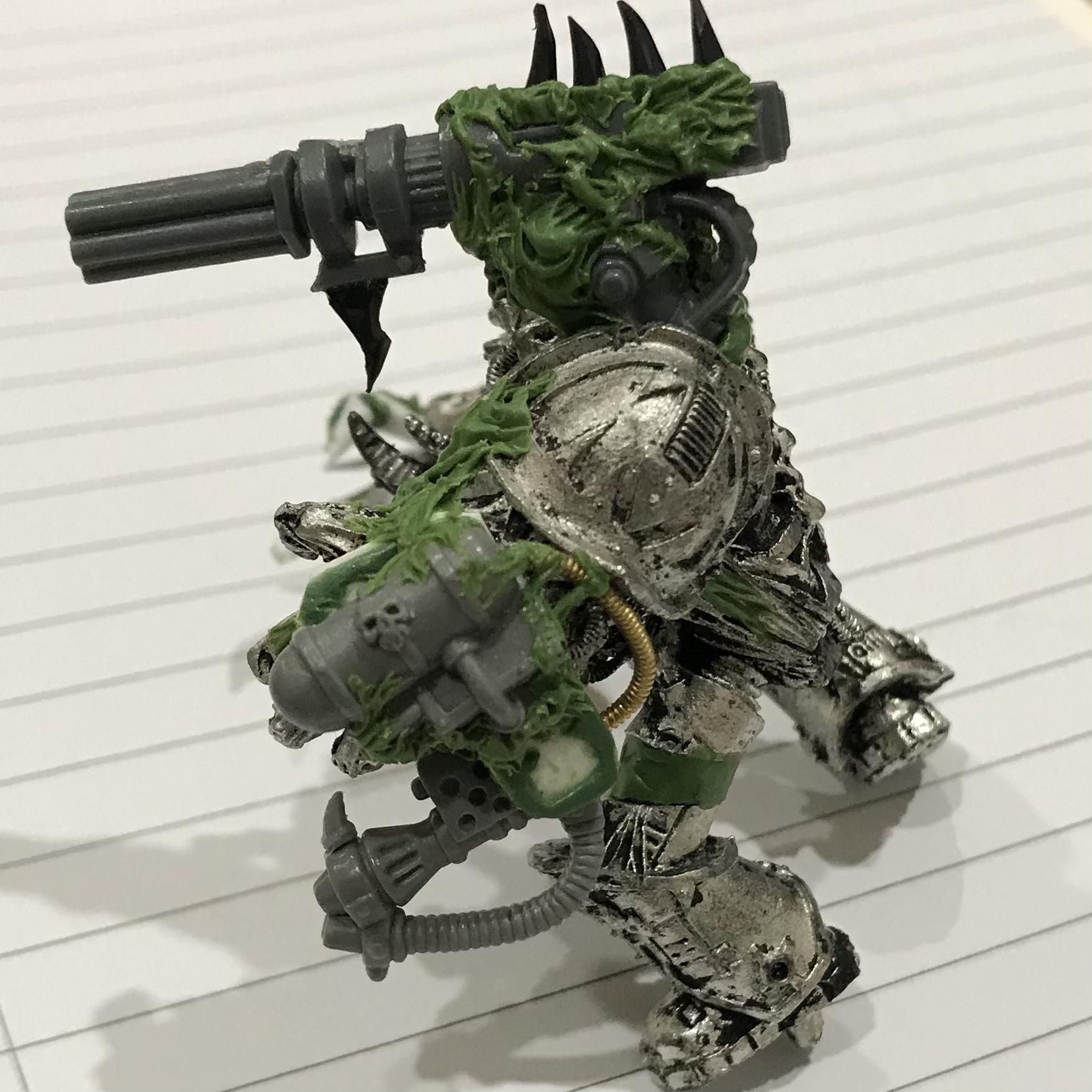 Conversion, Iron Warriors, Kitbash, Metal, Obliterators, Work In Progress