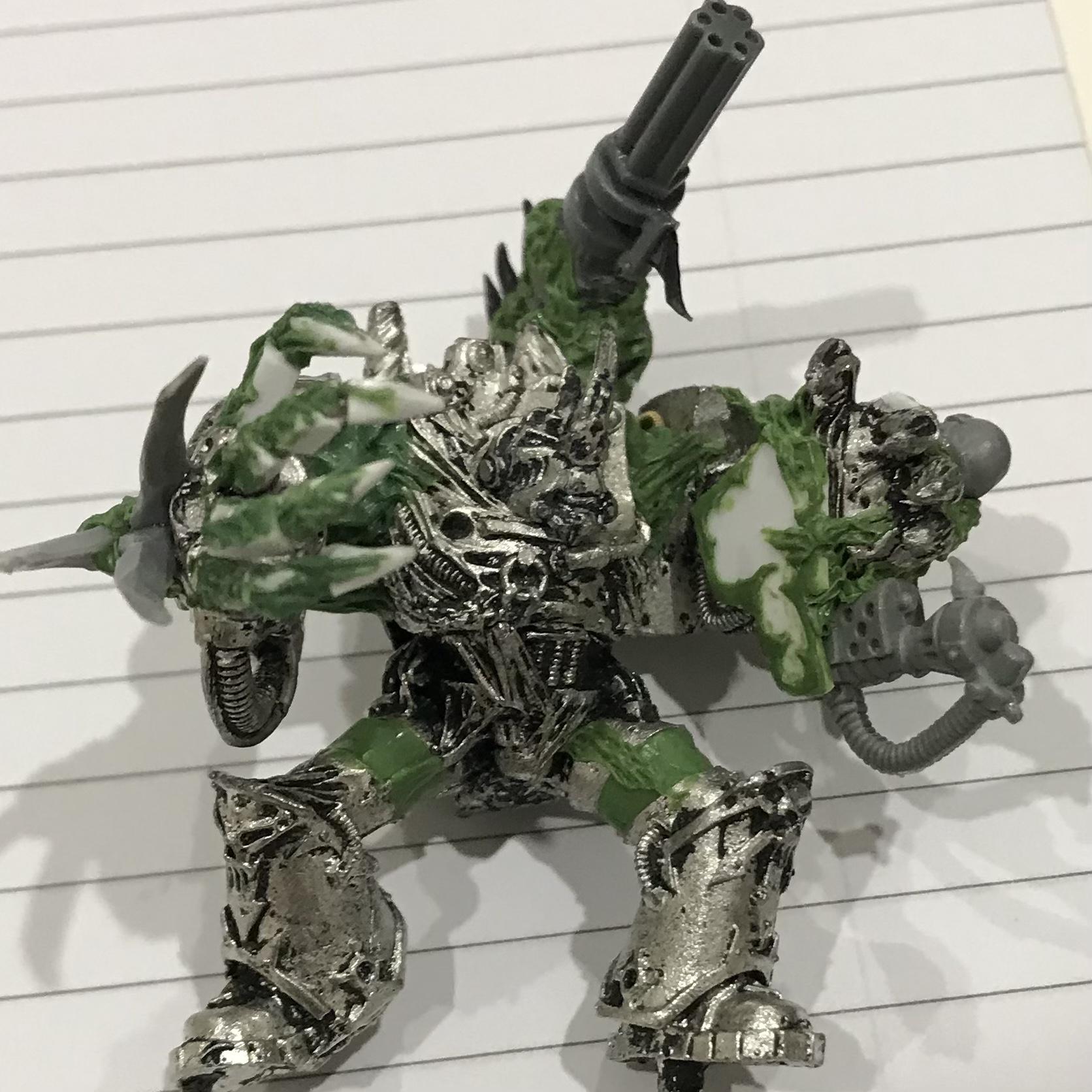 Conversion, Iron Warriors, Kitbash, Metal, Obliterators, Work In Progress