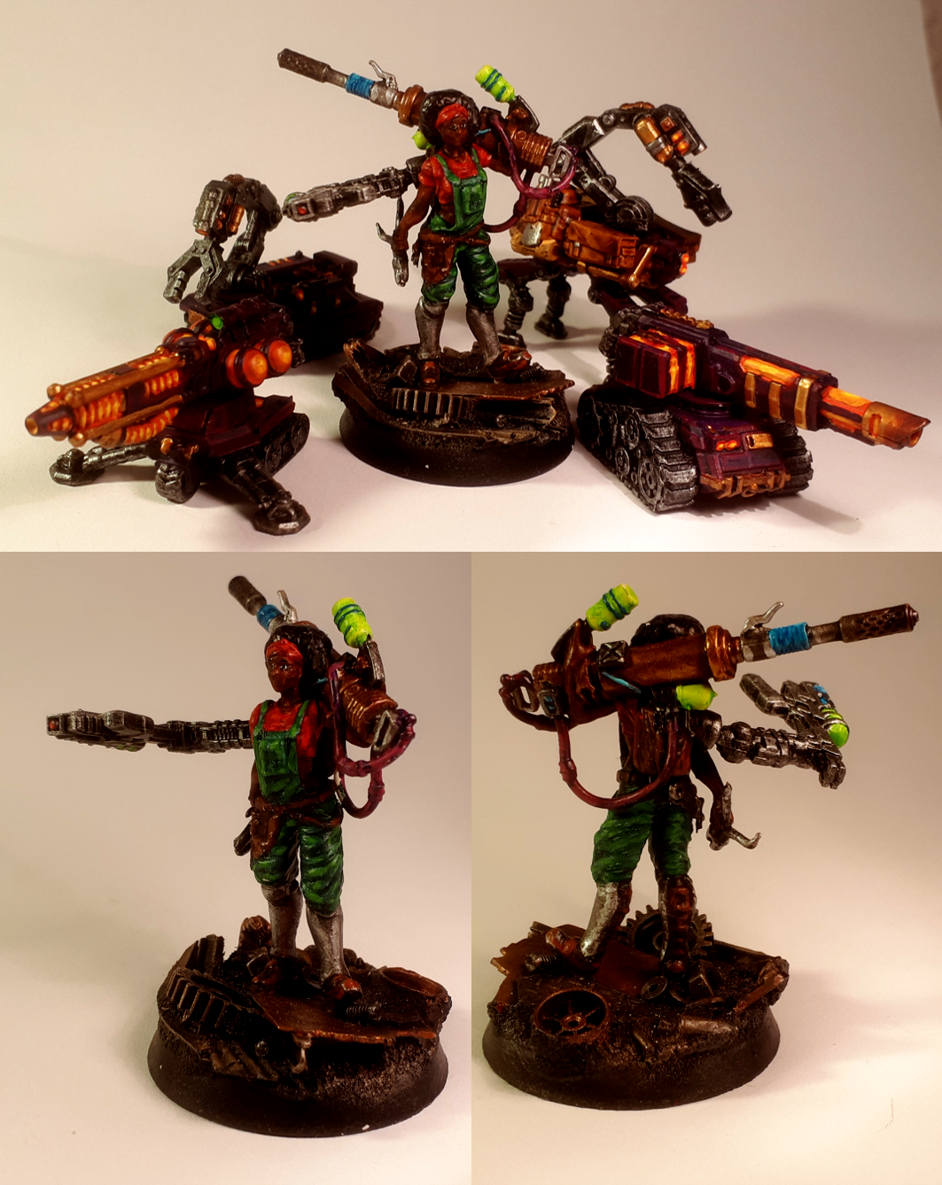 Admech, Imperial Guard, Servitors, Techpriest, The Other Side, Wyrd
