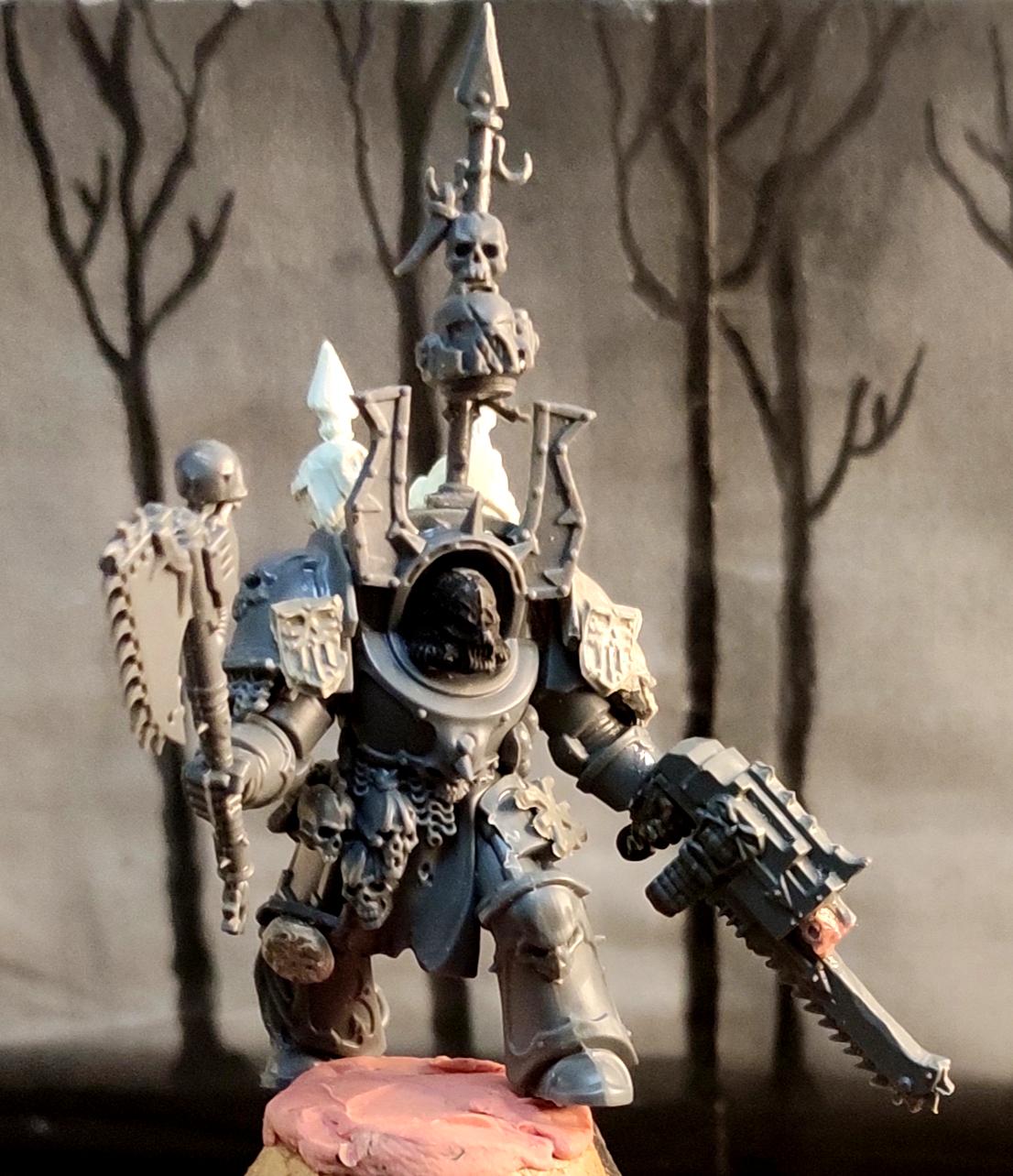 Berserkers, Casting, Chain Axe, Chaos, Chaos Space Marines, Conversion, Heresy, Heretic Astartes, Infantry, Kitbash, Stormbolter, Terminator Armor, Traitor Legions, Trophy, Warhammer 40,000, Work In Progress, World Eaters
