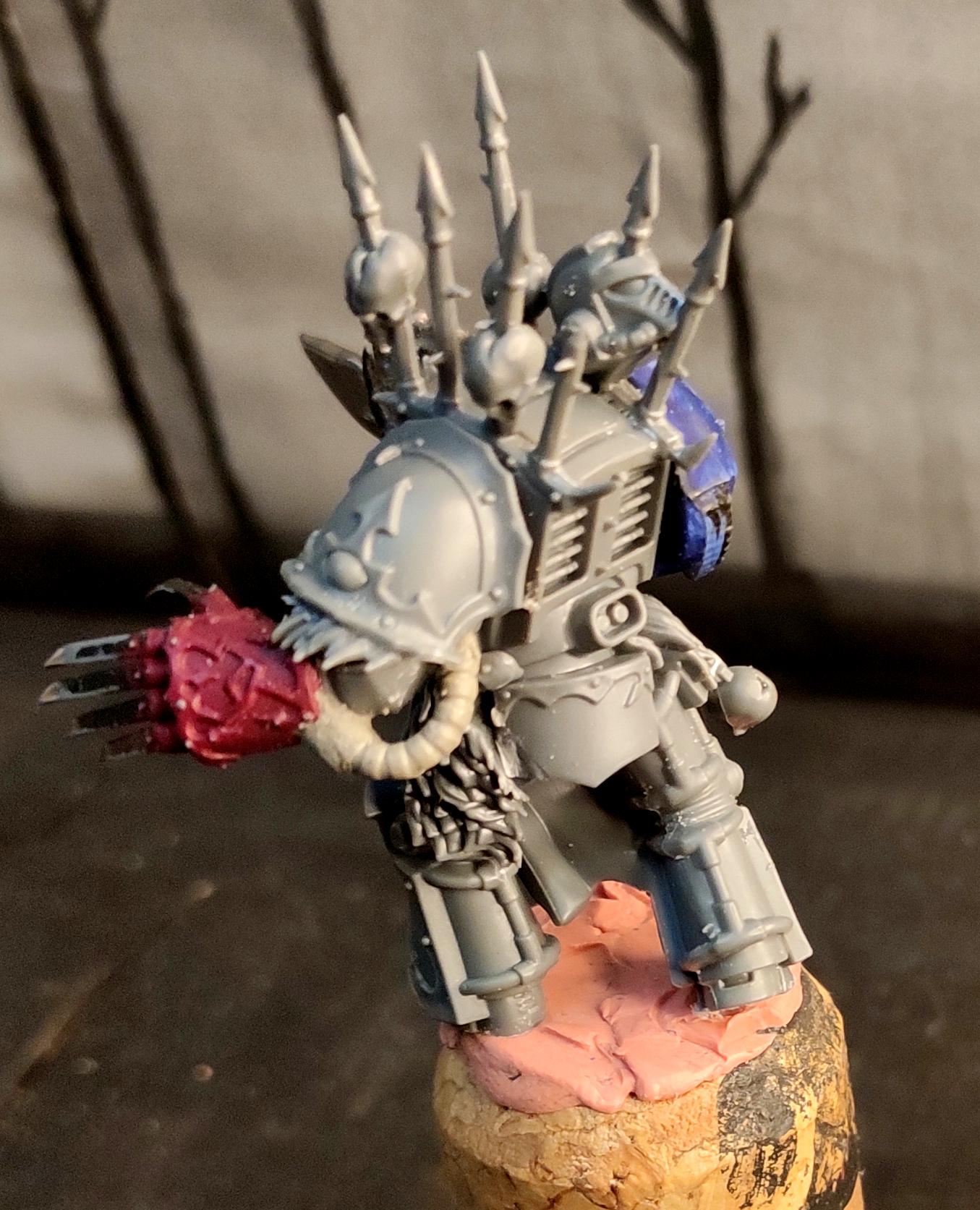 Chaos, Chaos Space Marines, Conversion, Heresy, Heretic Astartes, Infantry, Kitbash, Lightning Claws, Terminator Armor, Traitor Legions, Warhammer 40,000, Work In Progress