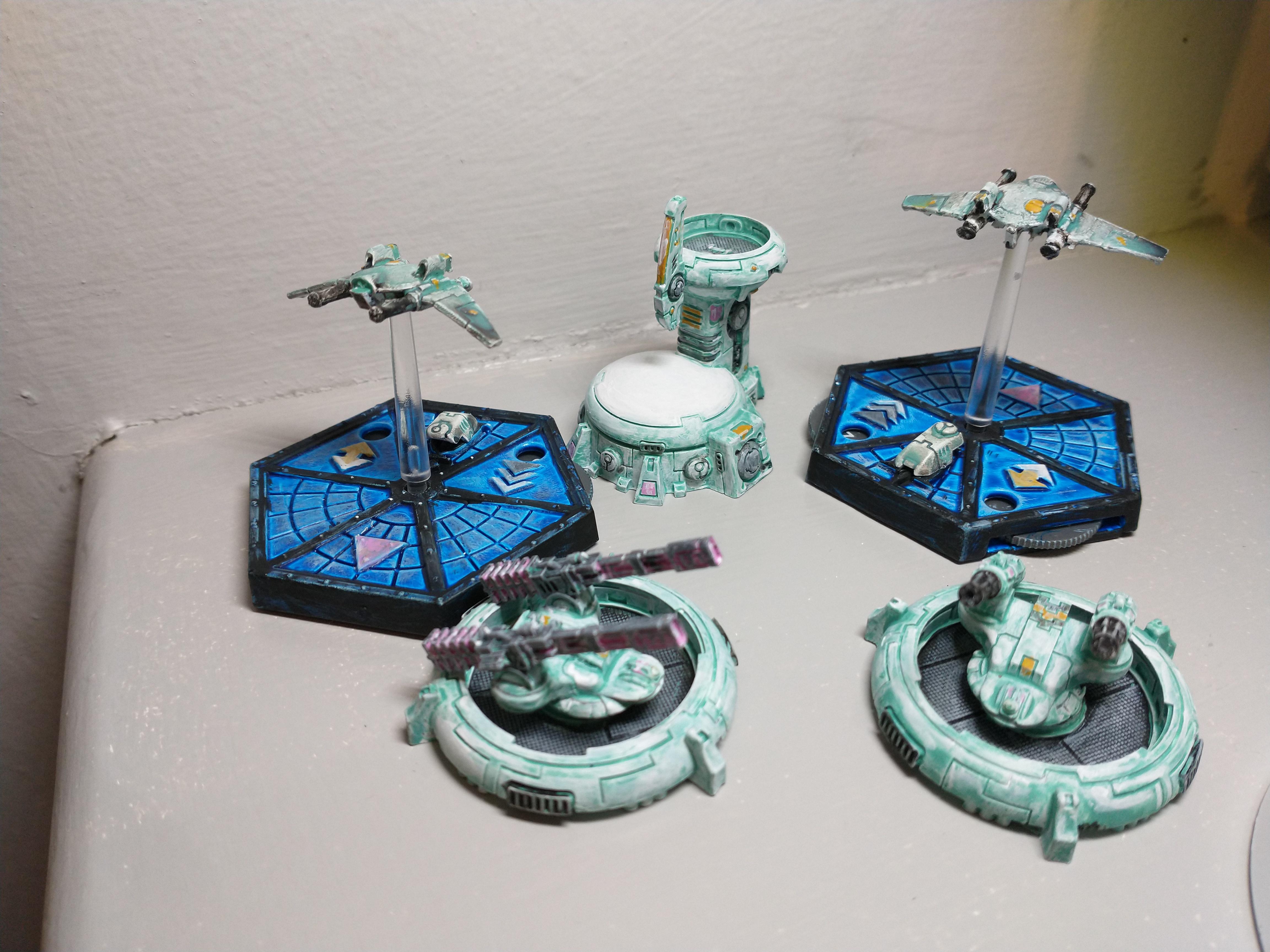 Tau drones and assets