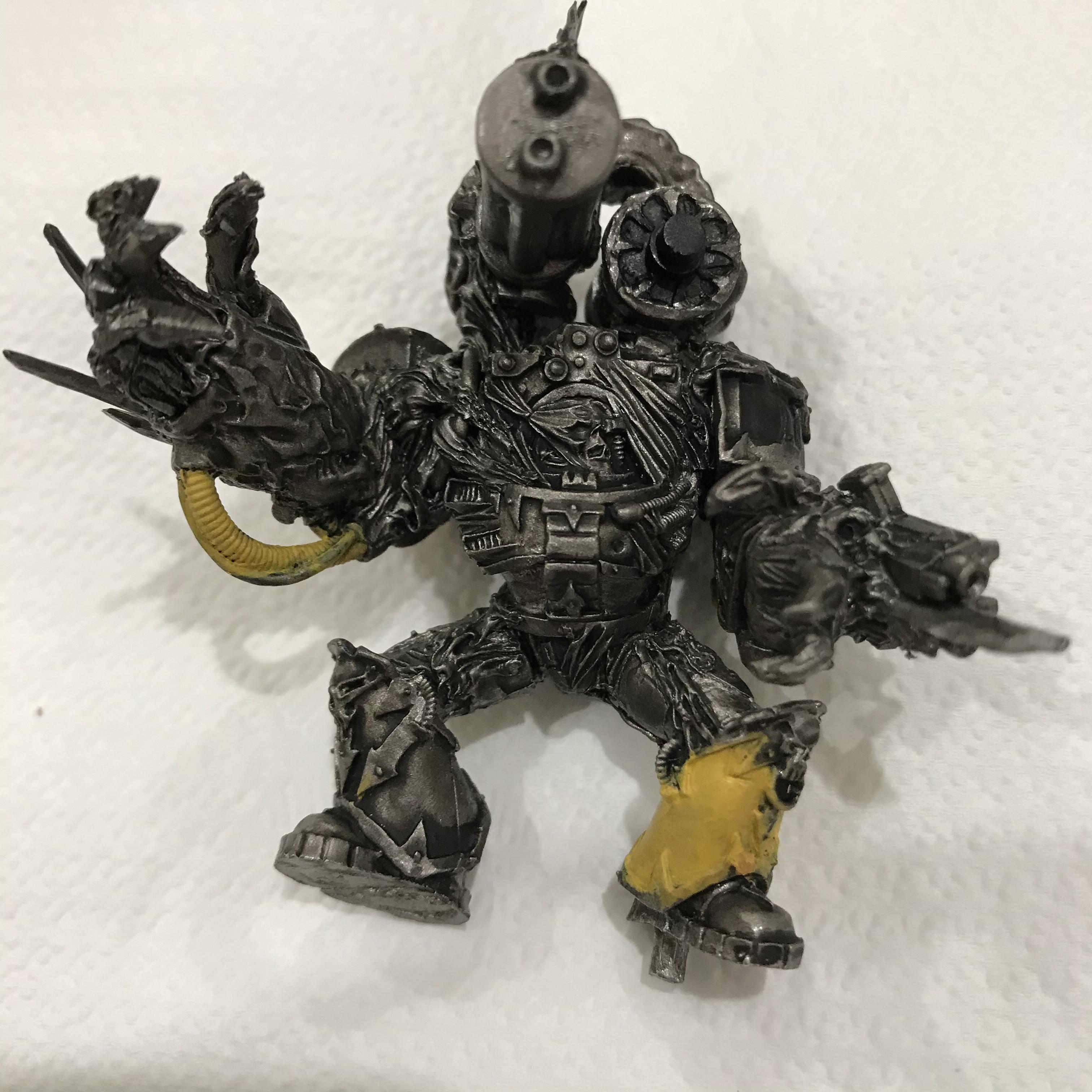 Conversion, Iron Warriors, Kitbash, Metal, Obliterators, Work In Progress